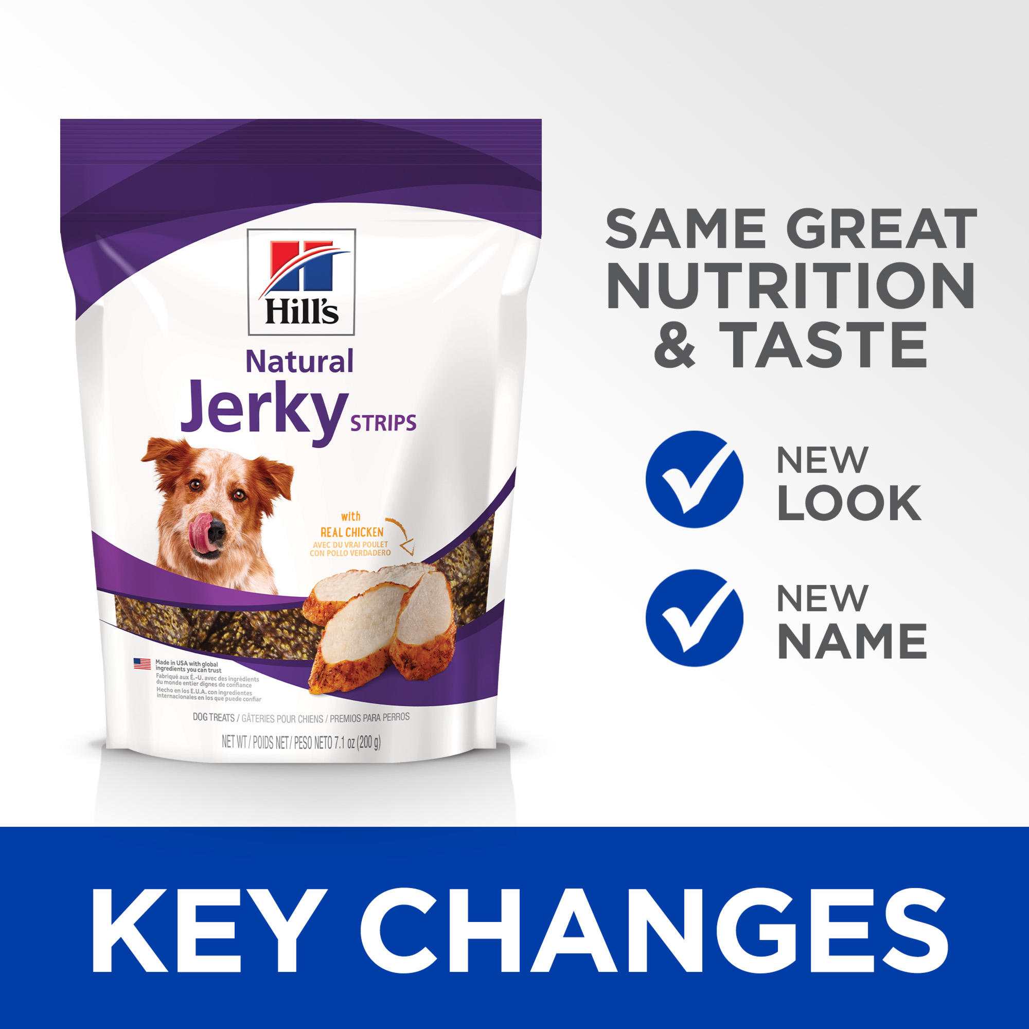 Hill s Natural Jerky Strips with Real Chicken Dog Treat 7.1 oz. Bag Petco