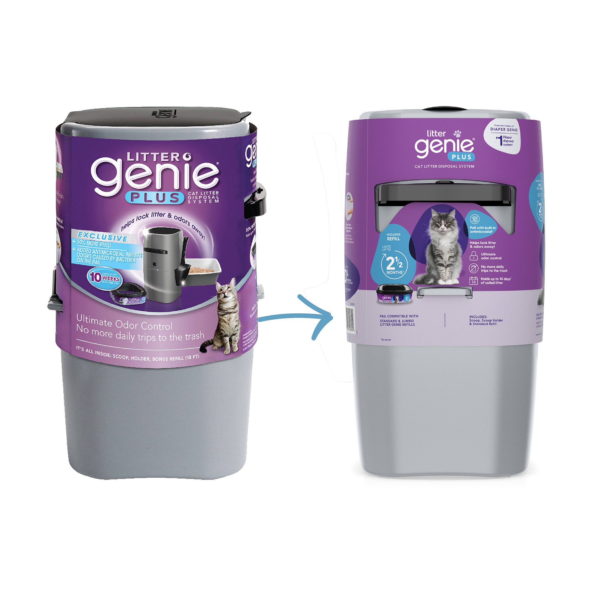 Petco litter 2024 genie refill