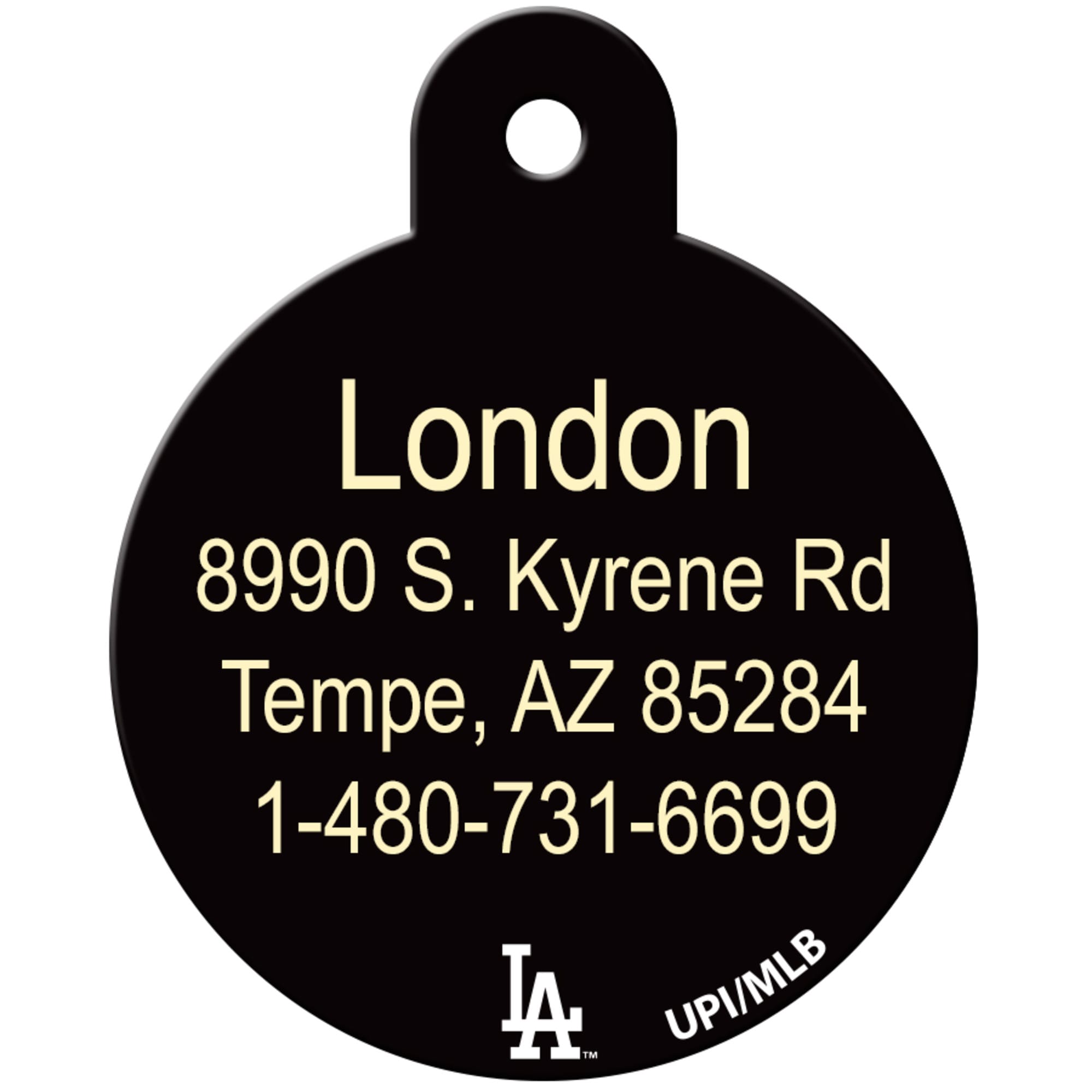 Dodgers 2024 dog tag