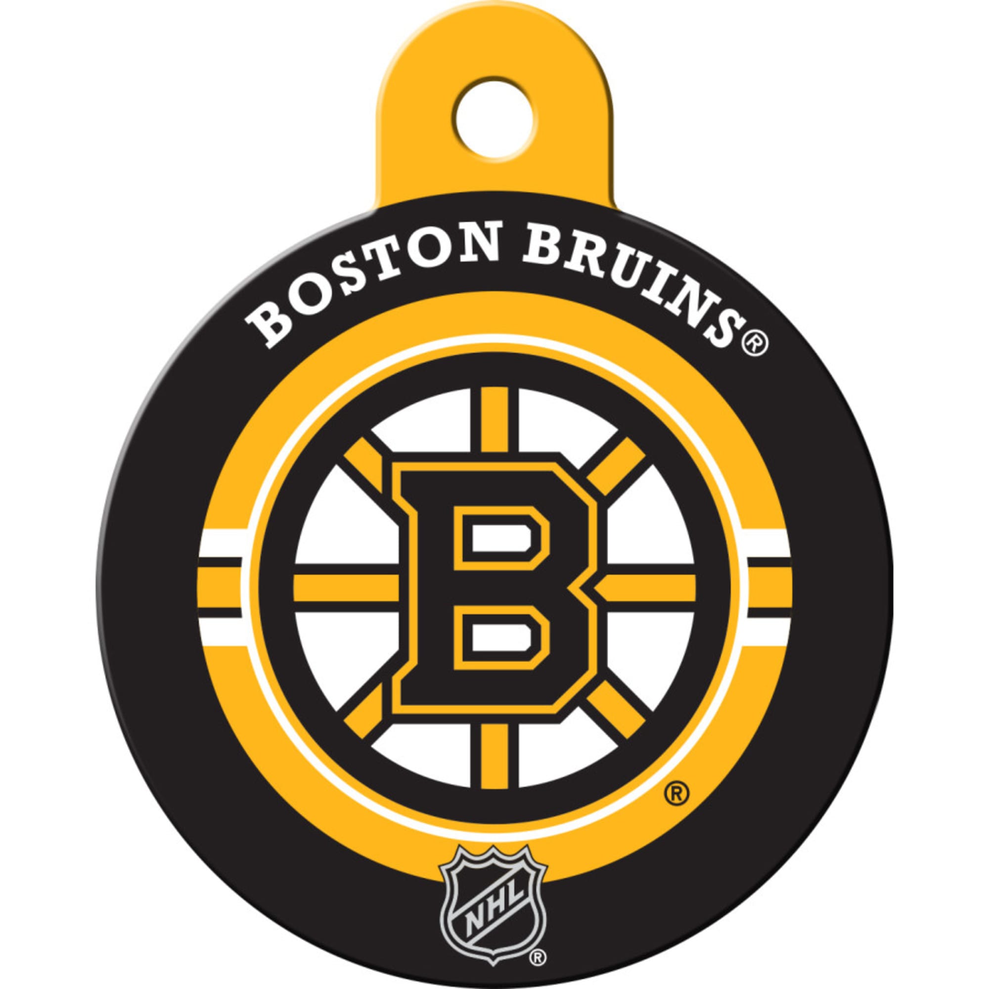 Louis Bone Shaped Metal Pet ID Tag with Contact Information BRGiftShop Personalize Your Own Hockey Team St 