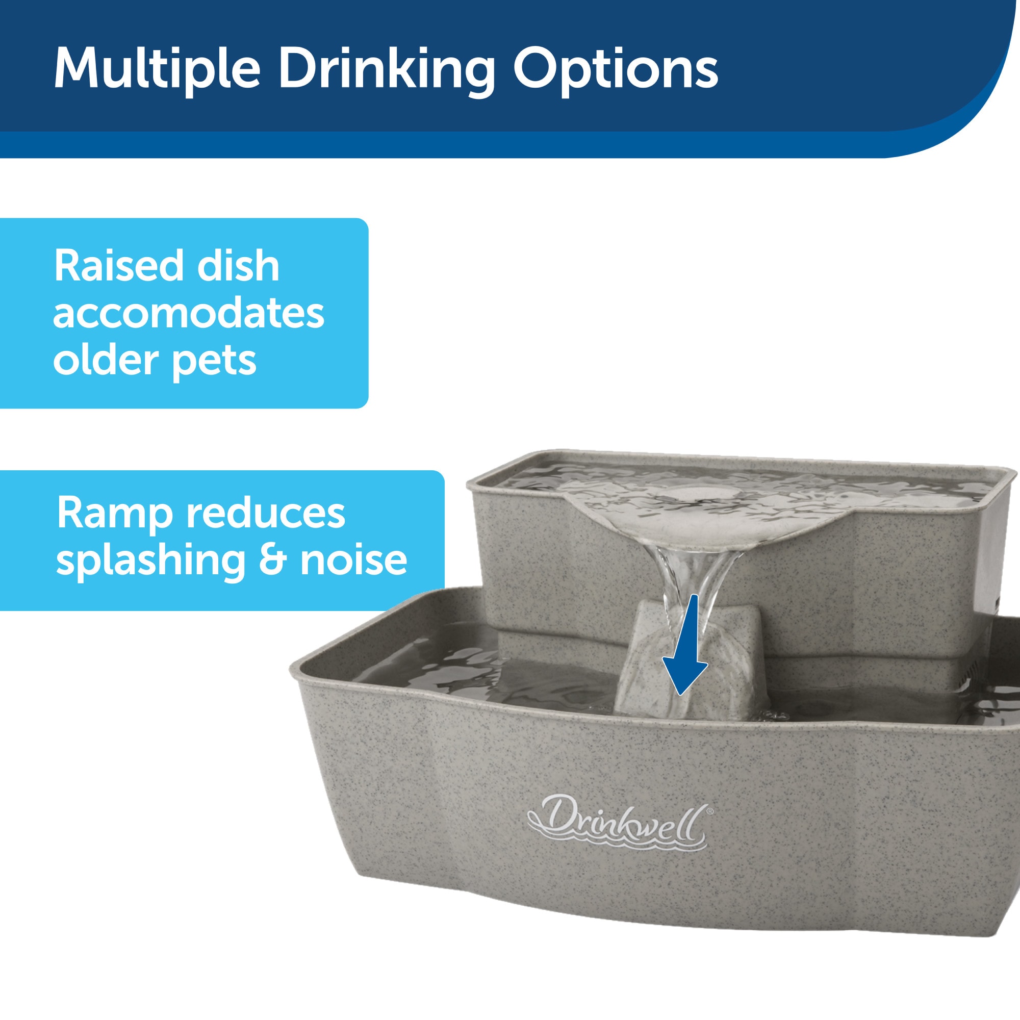 PetSafe Drinkwell Multi Tier Fountain 100 oz. Petco