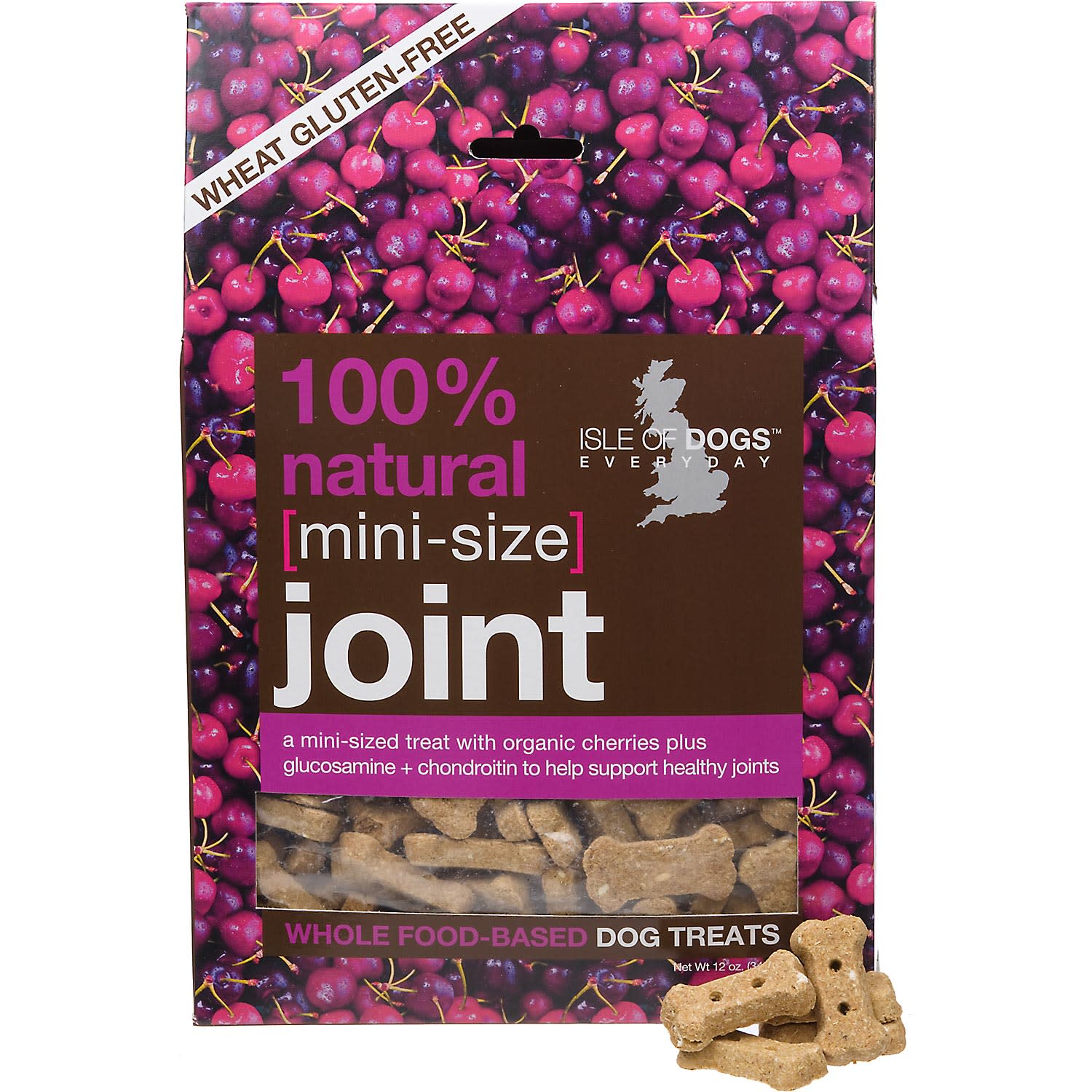 Isle of Dogs Natural Joint Mini Size Dog Treats, 12 oz ...