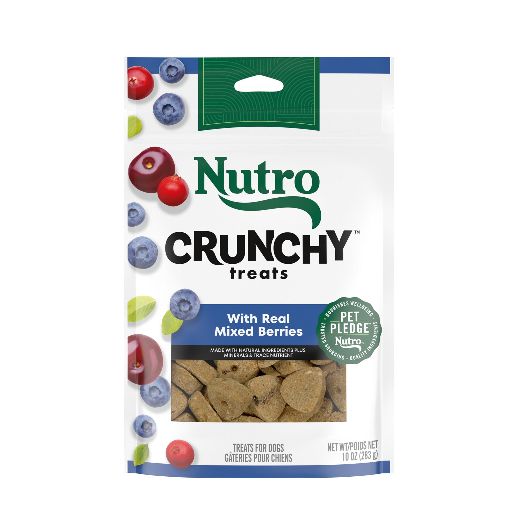 Nutro Crunchy Treats With Real Mixed Berries Dog Treats 10 oz