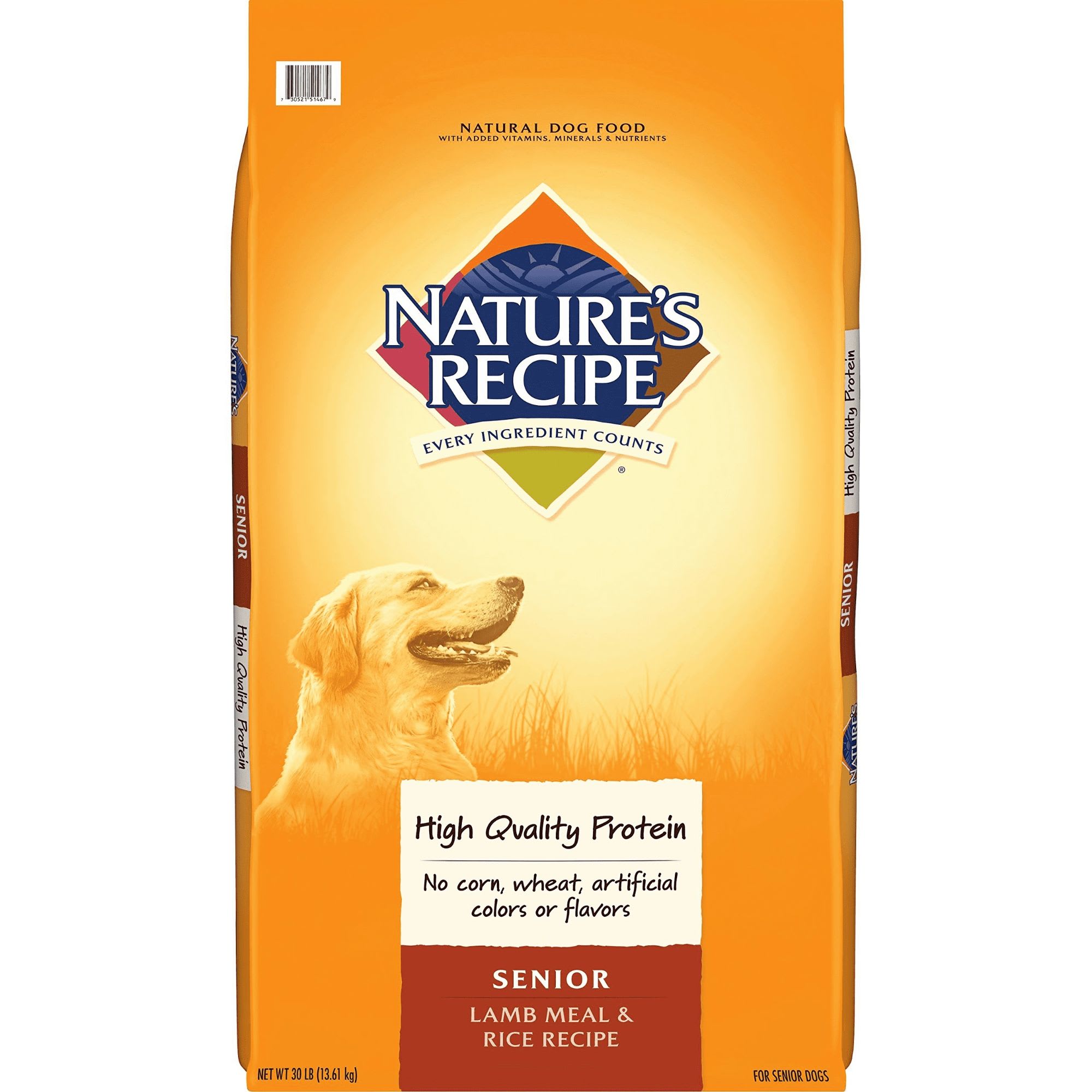 Nature's Recipe Senior Lamb \u0026 Rice 