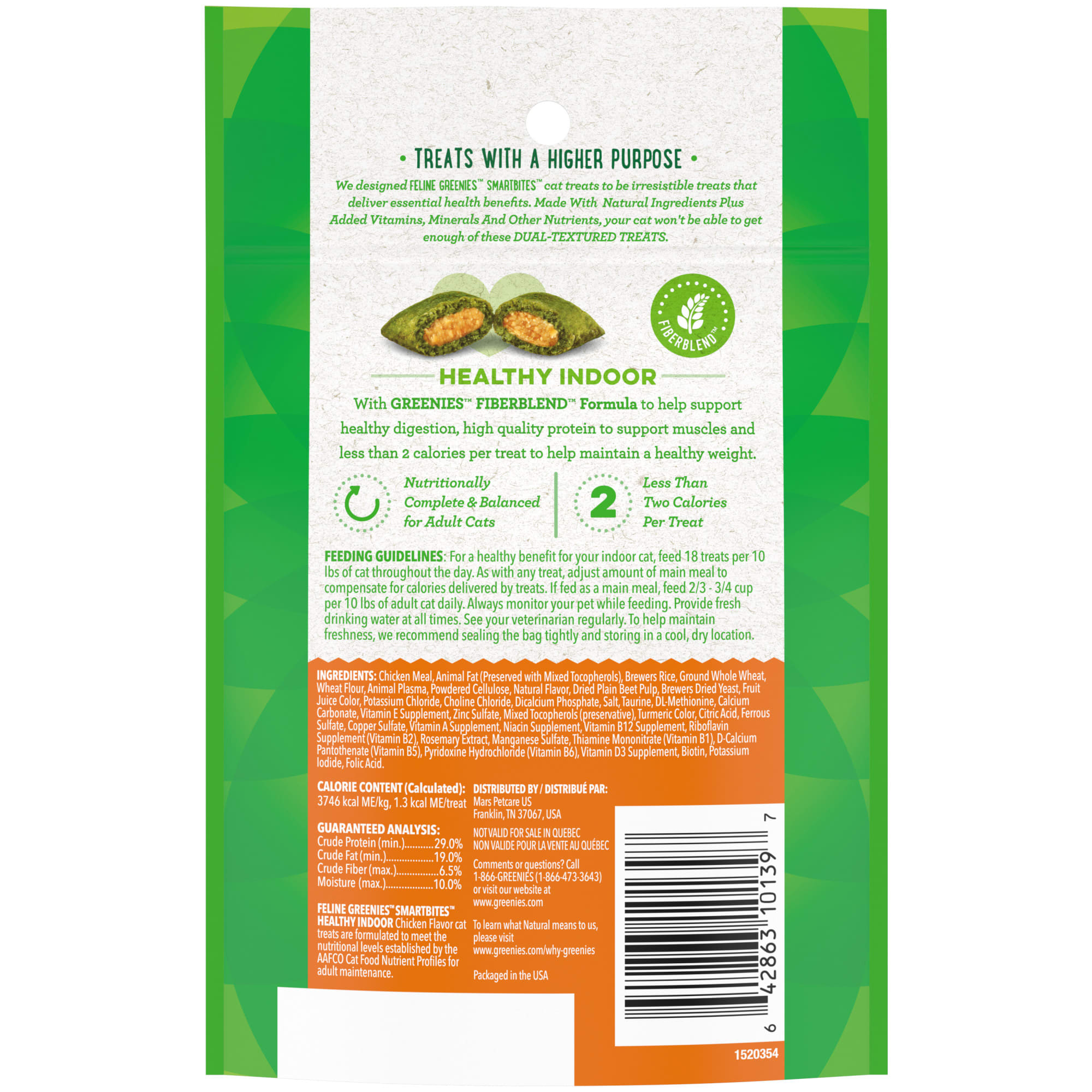 Greenies Smartbites Healthy Indoor Chicken Flavor Natural Treats