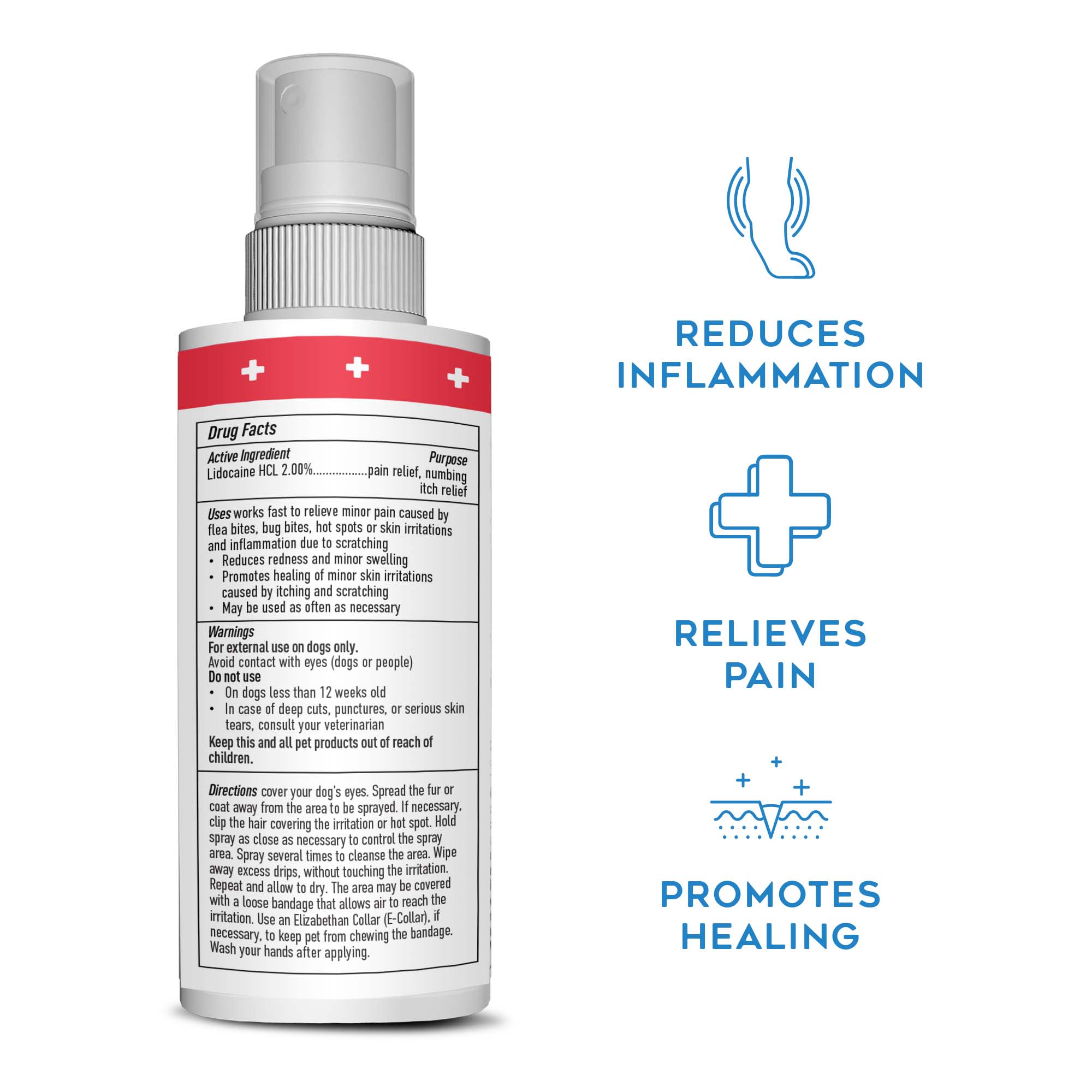 Lidocaine spray hot sale for dogs