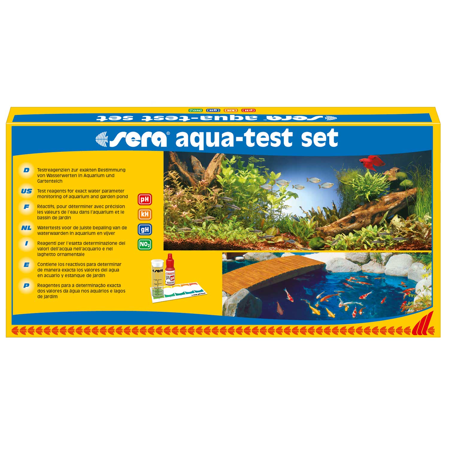 Sera Aqua-Test Set for & Freshwater | Petco