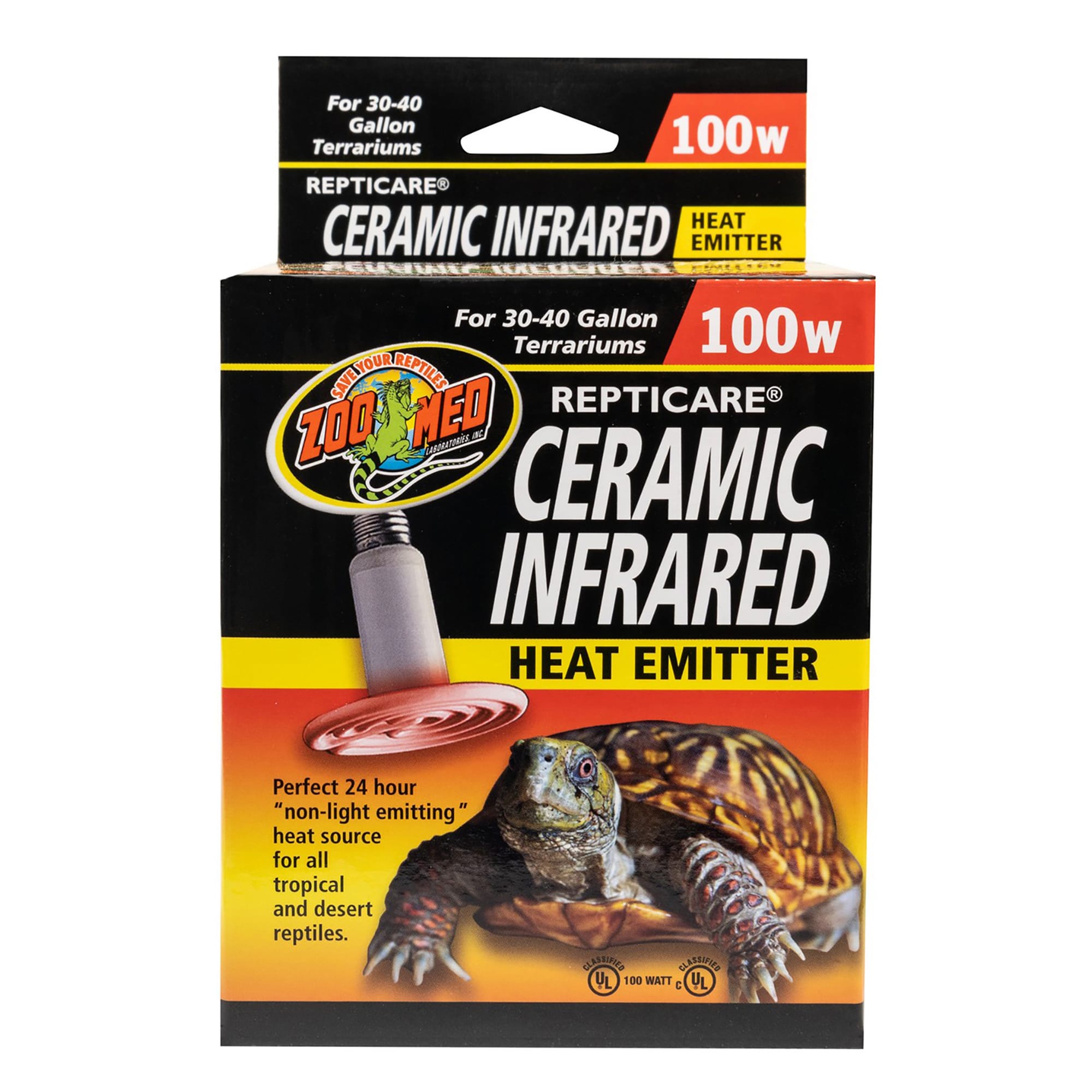 Zoo Med Repticare 100 Watt Ceramic Infrared Heat Emitter Petco