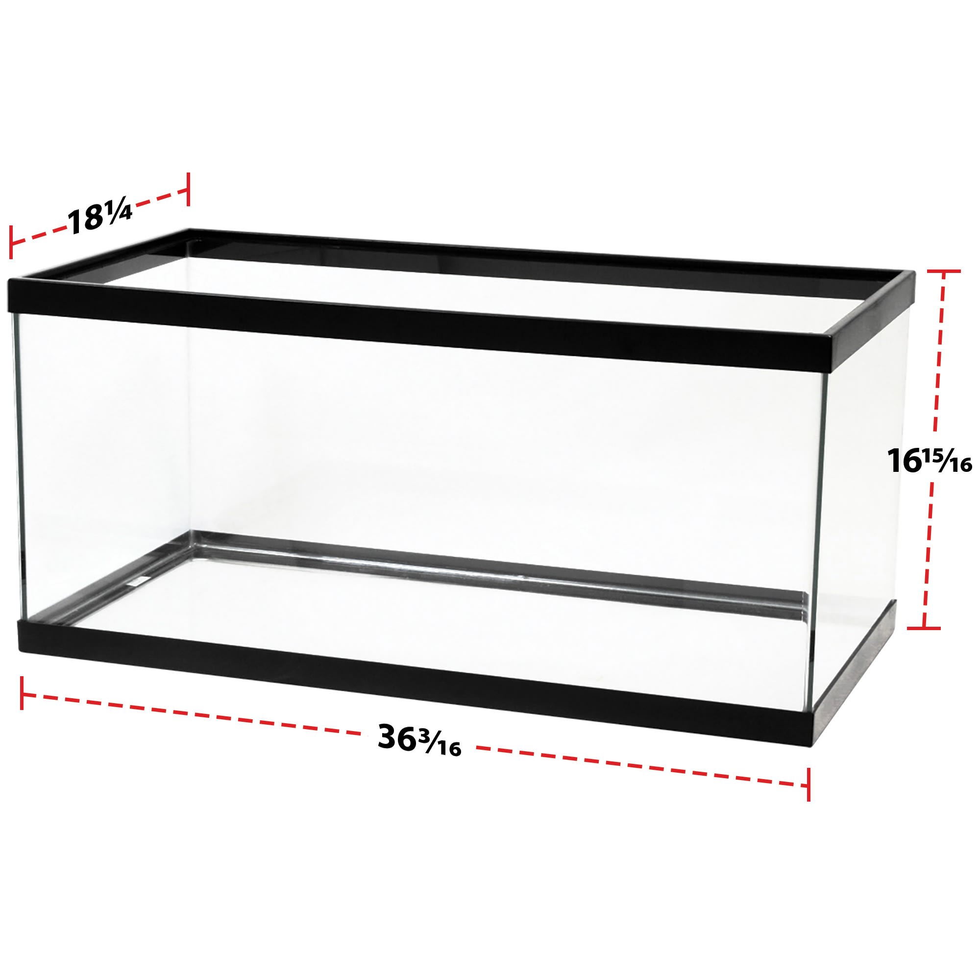 Aqueon Standard Glass Aquarium Tank 40 Gallon Breeder Petco 40 Gallon Tank 40 Gallon Fish Tank 40 Gallon Breeder Dimensions