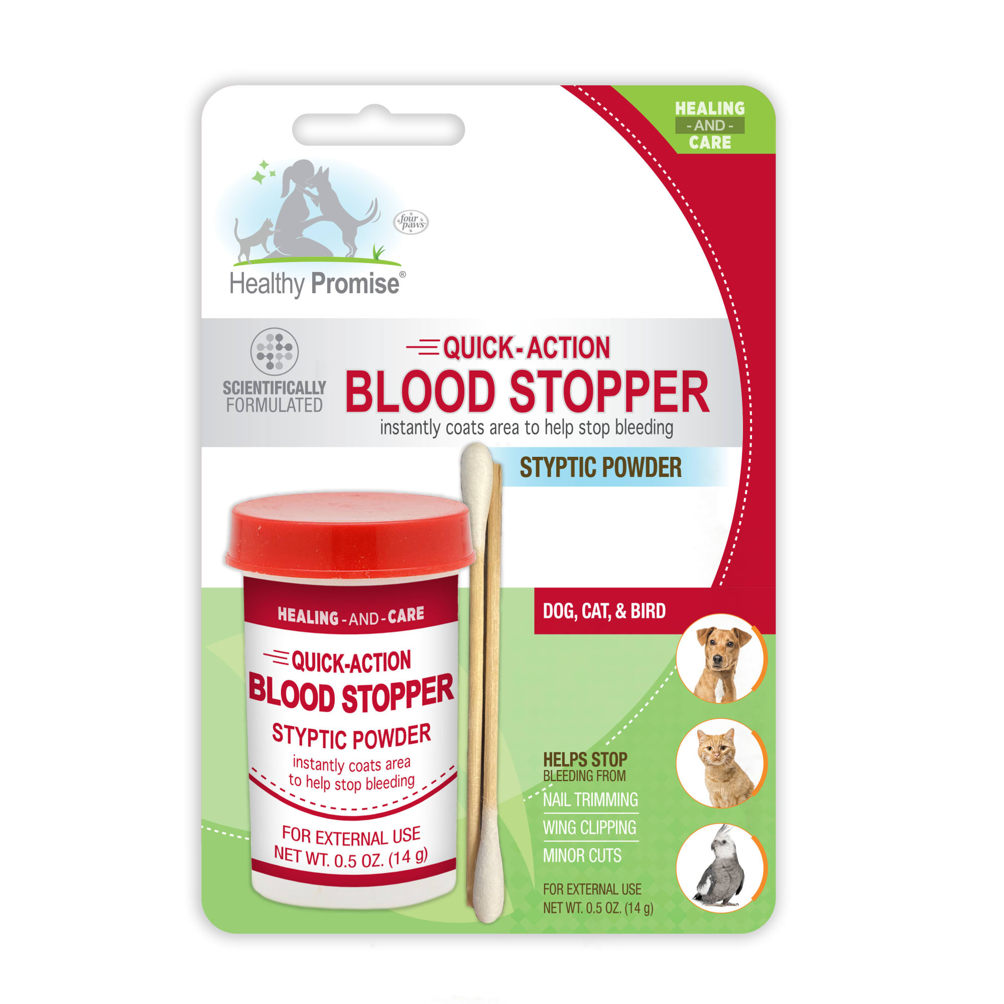 Kwik-Stop Styptic Powder-Control External Bleeding In Pets - 42 gm