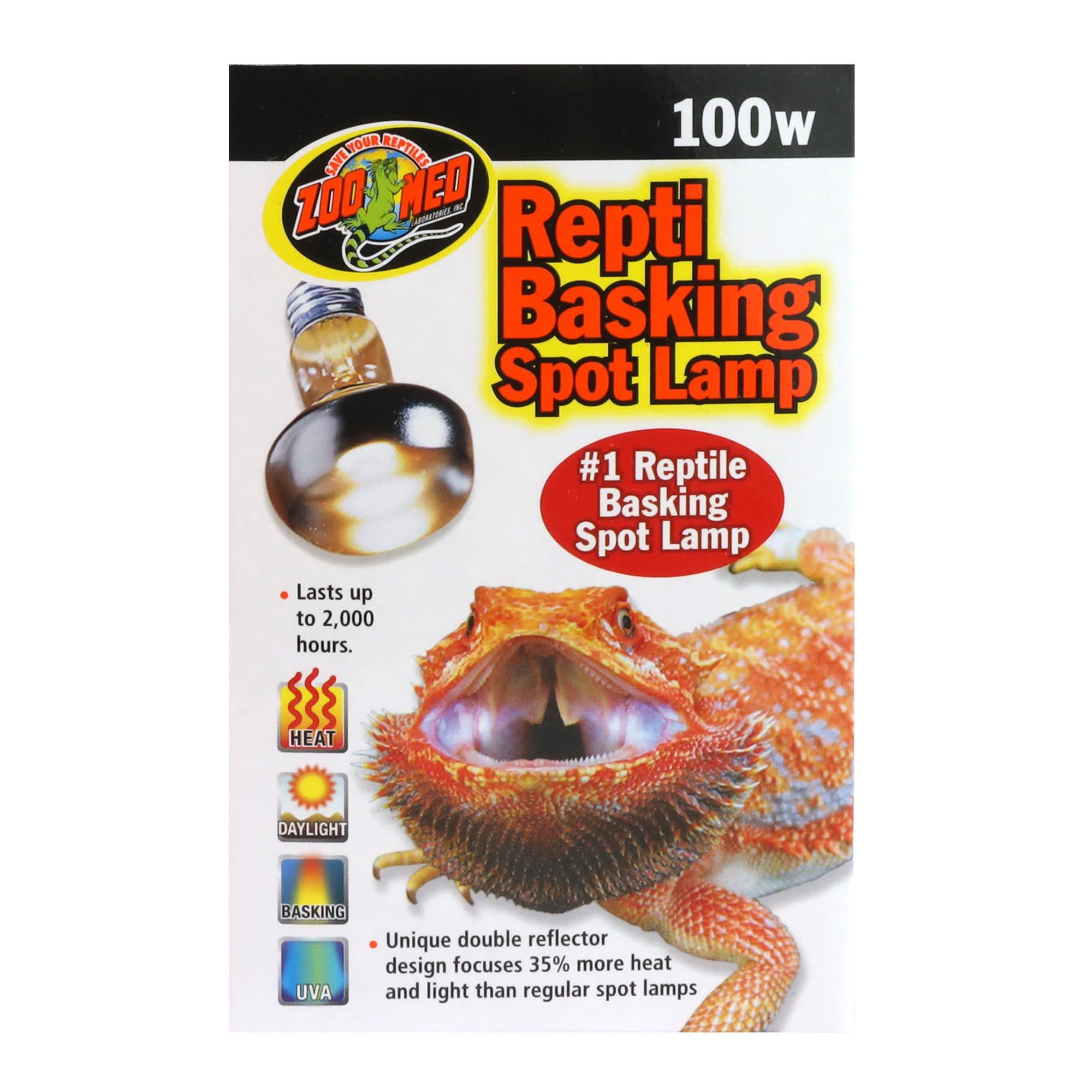 zoo med basking spot lamp 100w