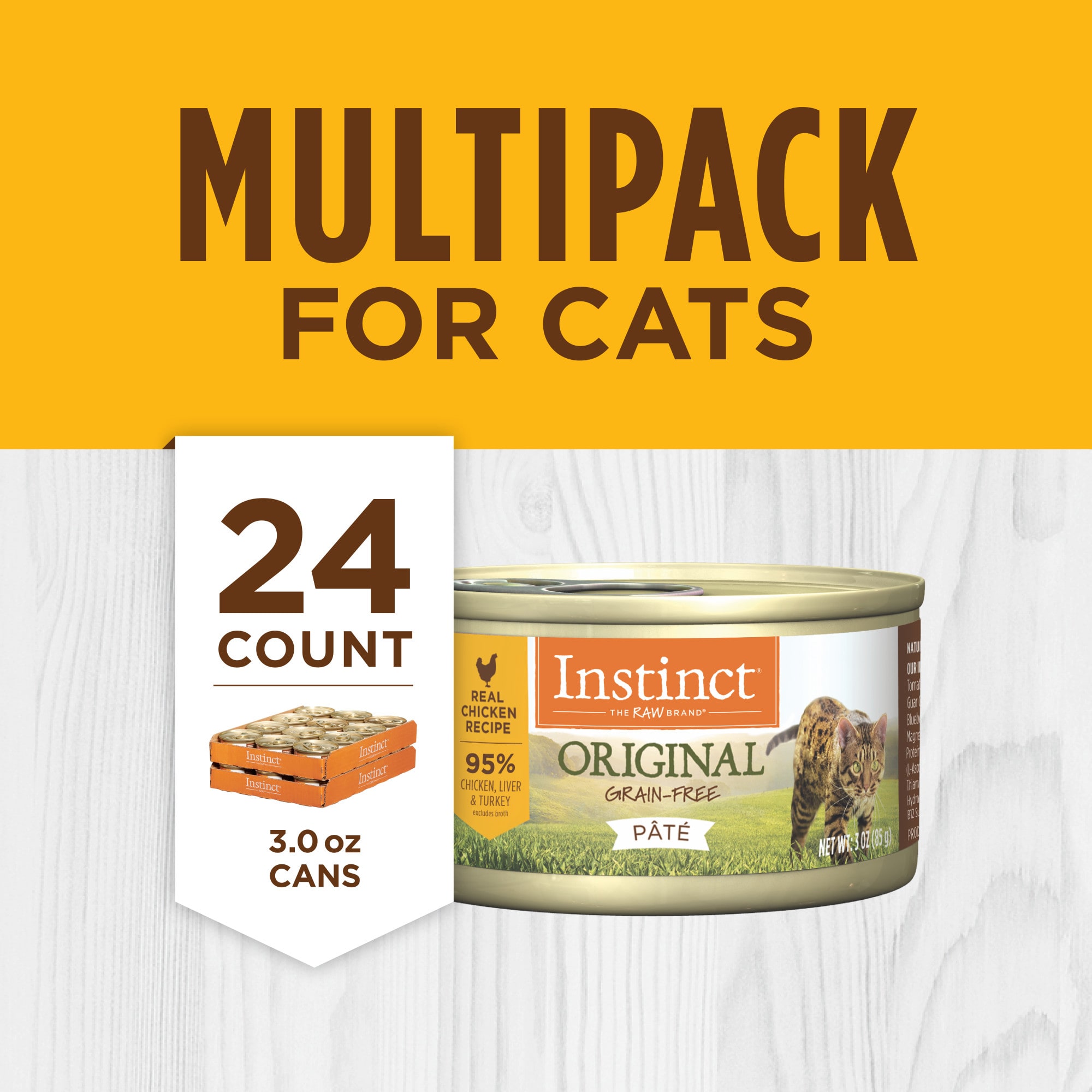 Instinct wet clearance cat food