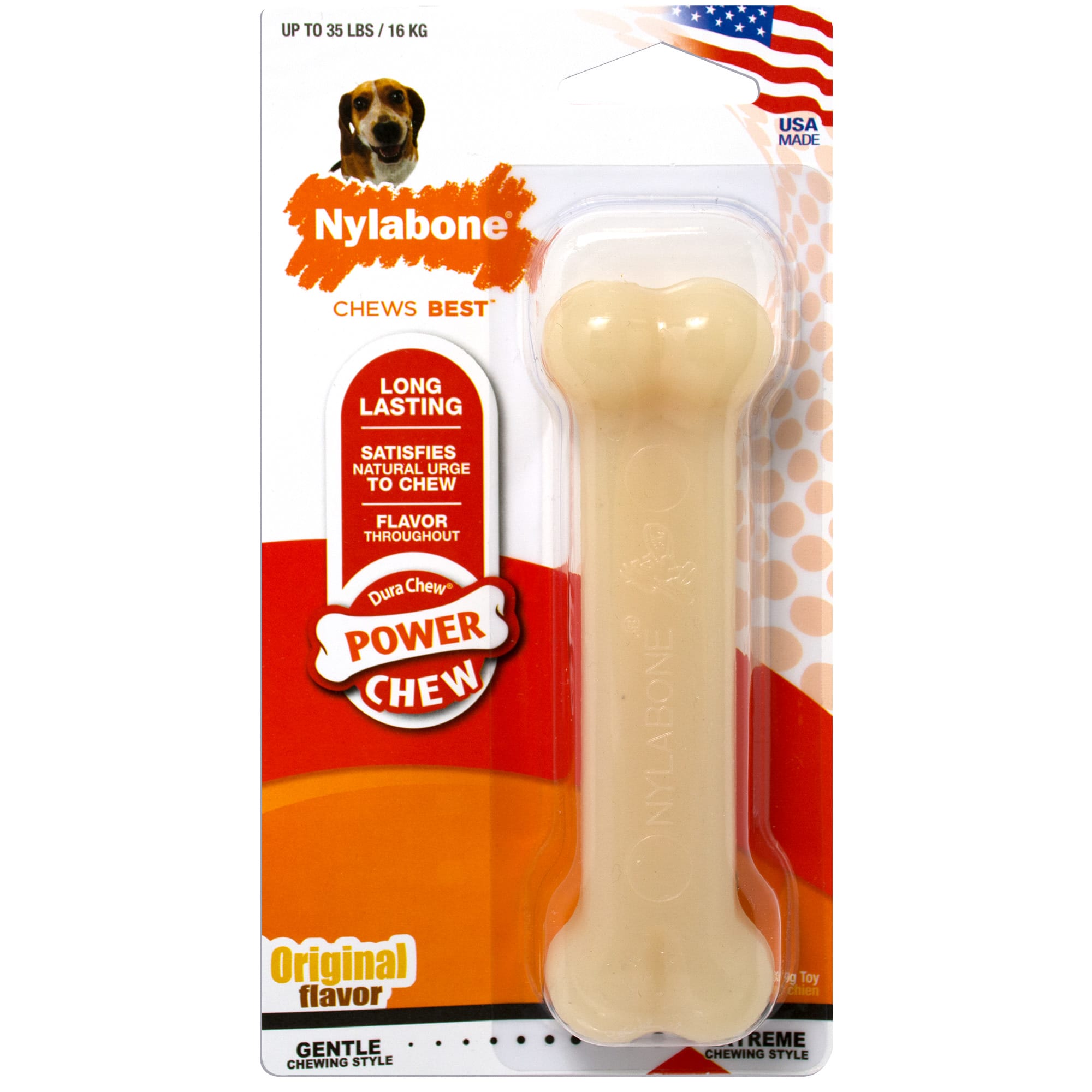 Nylabone Original Dura Chew Dog Chew, X-Small