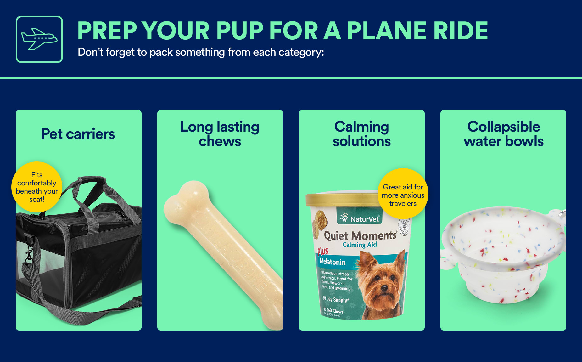 Preparing Your Dog for a Plane Ride Petco