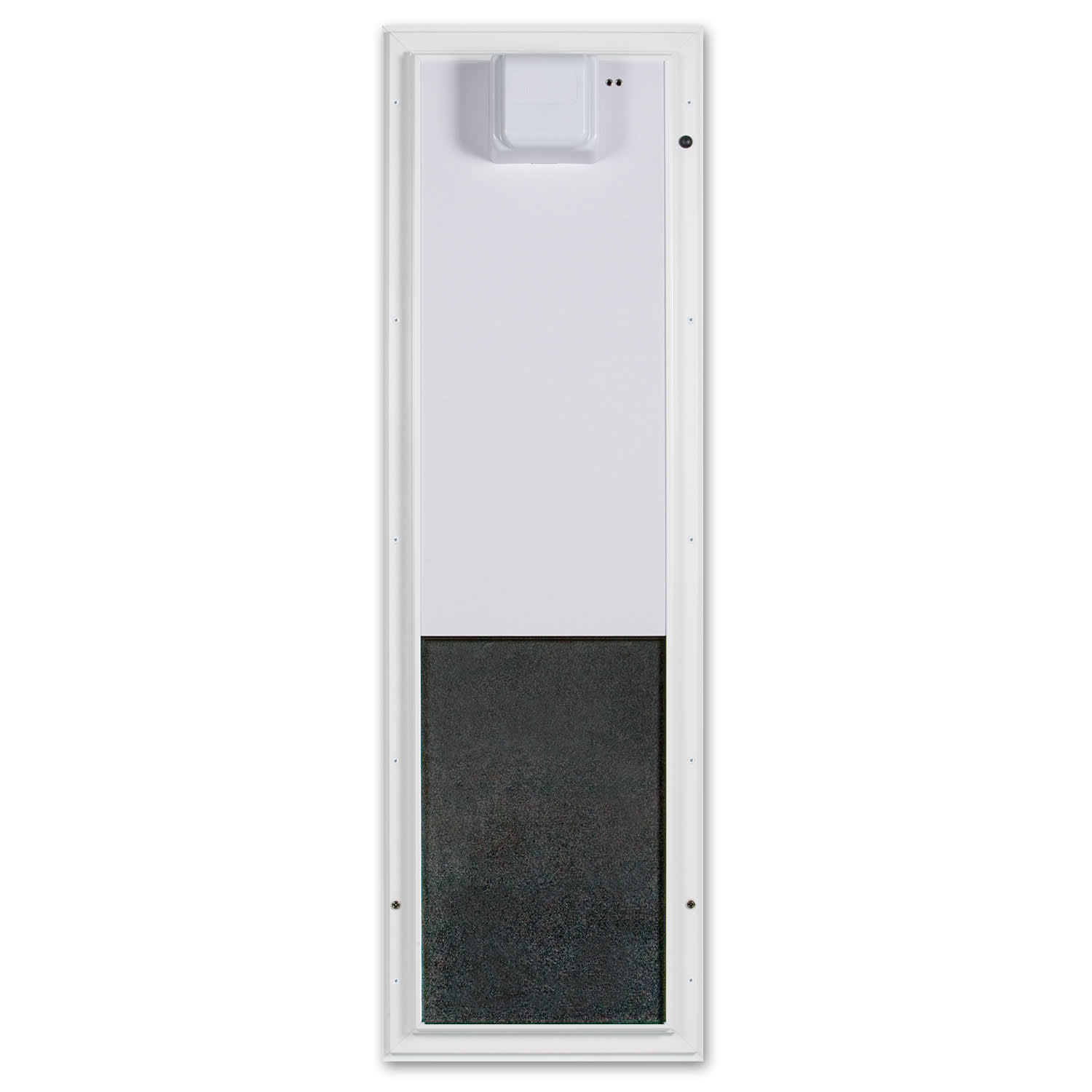 Plexidor Large Wall Mount PDE Electronic Pet Door in White 