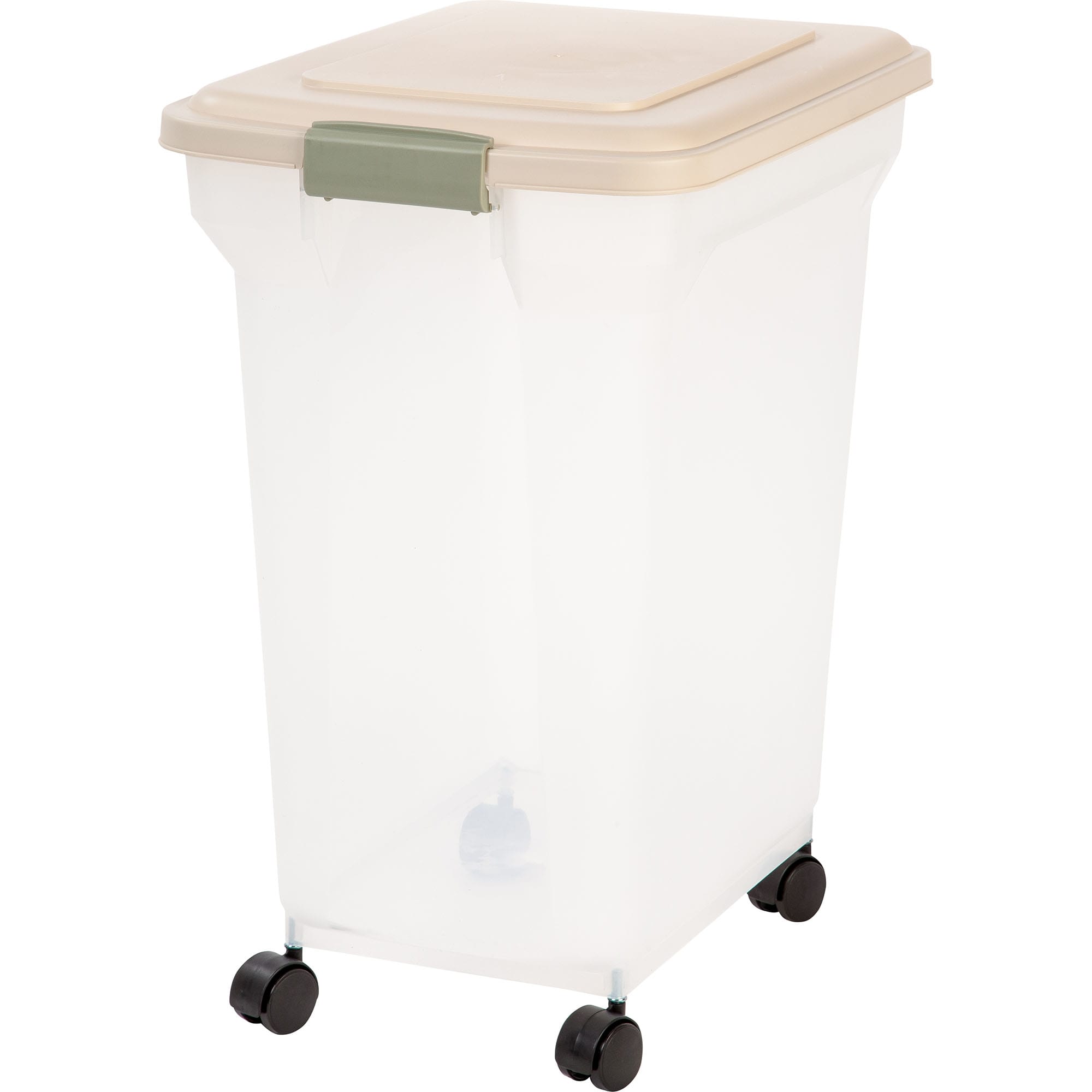 Frisco Airtight Food Storage Container, Clear/Black, 12.75-qt