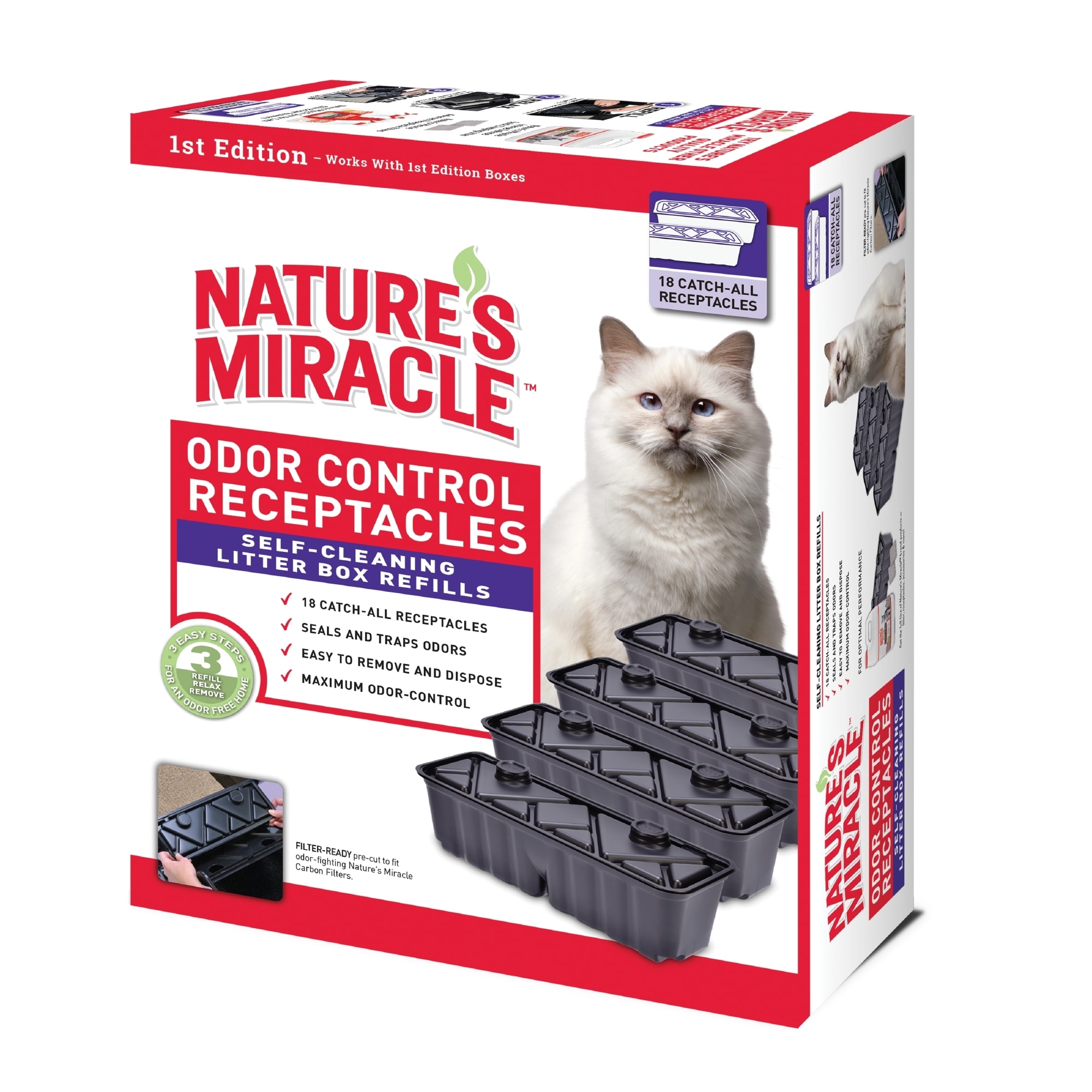 nature's miracle self cleaning litter box hood