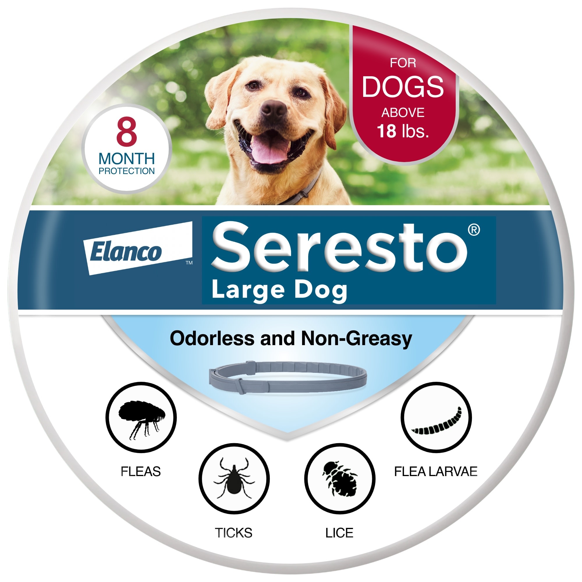 Seresto Flea and Tick Collar for Large 