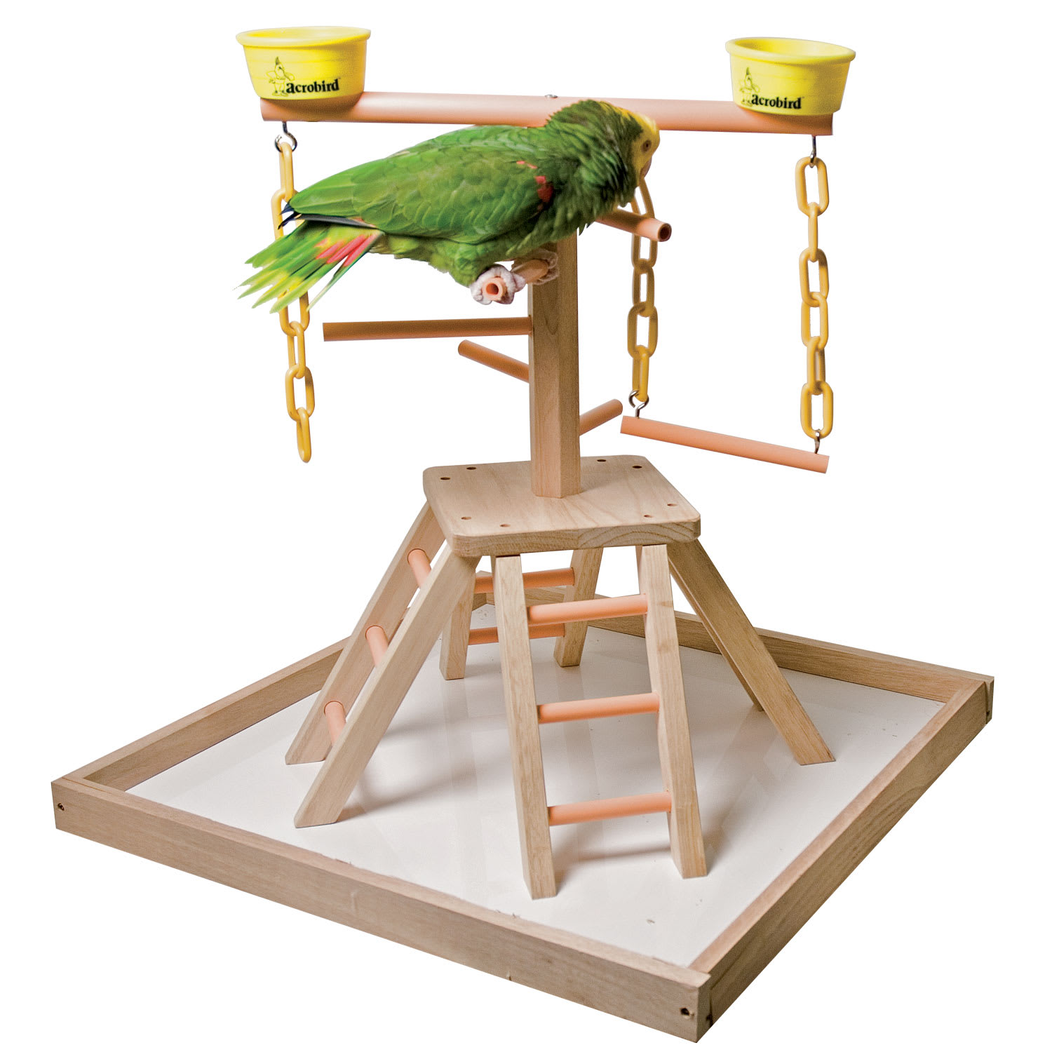 Caitec Acrobird Pyramid with Base, 24 Base, Medium