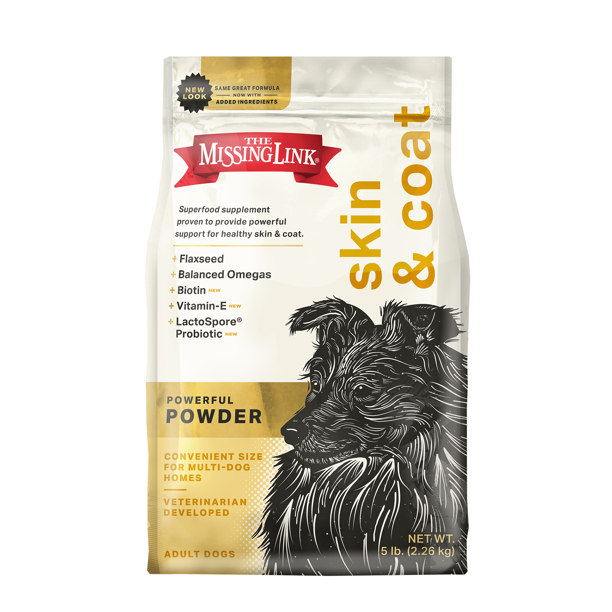 Dog best sale coat supplement