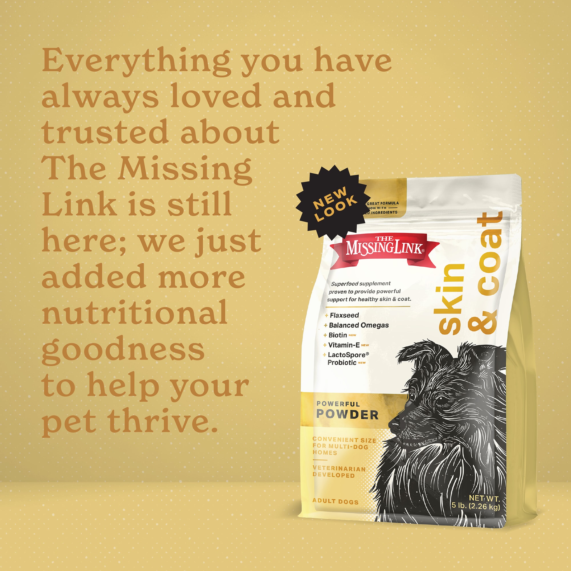 The Missing Link Original Superfood Skin Coat Supplement for