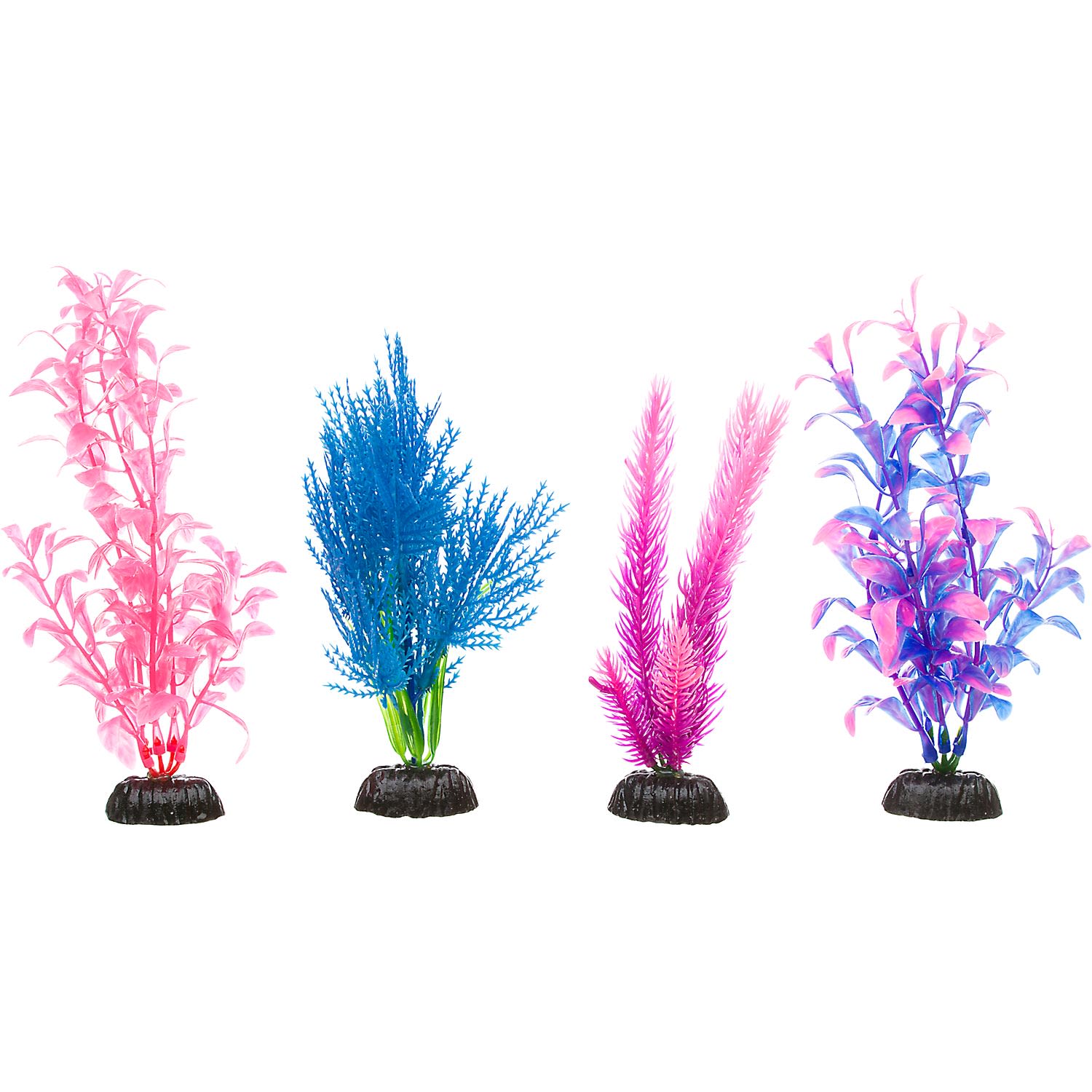 Aquarium plastic hot sale plants