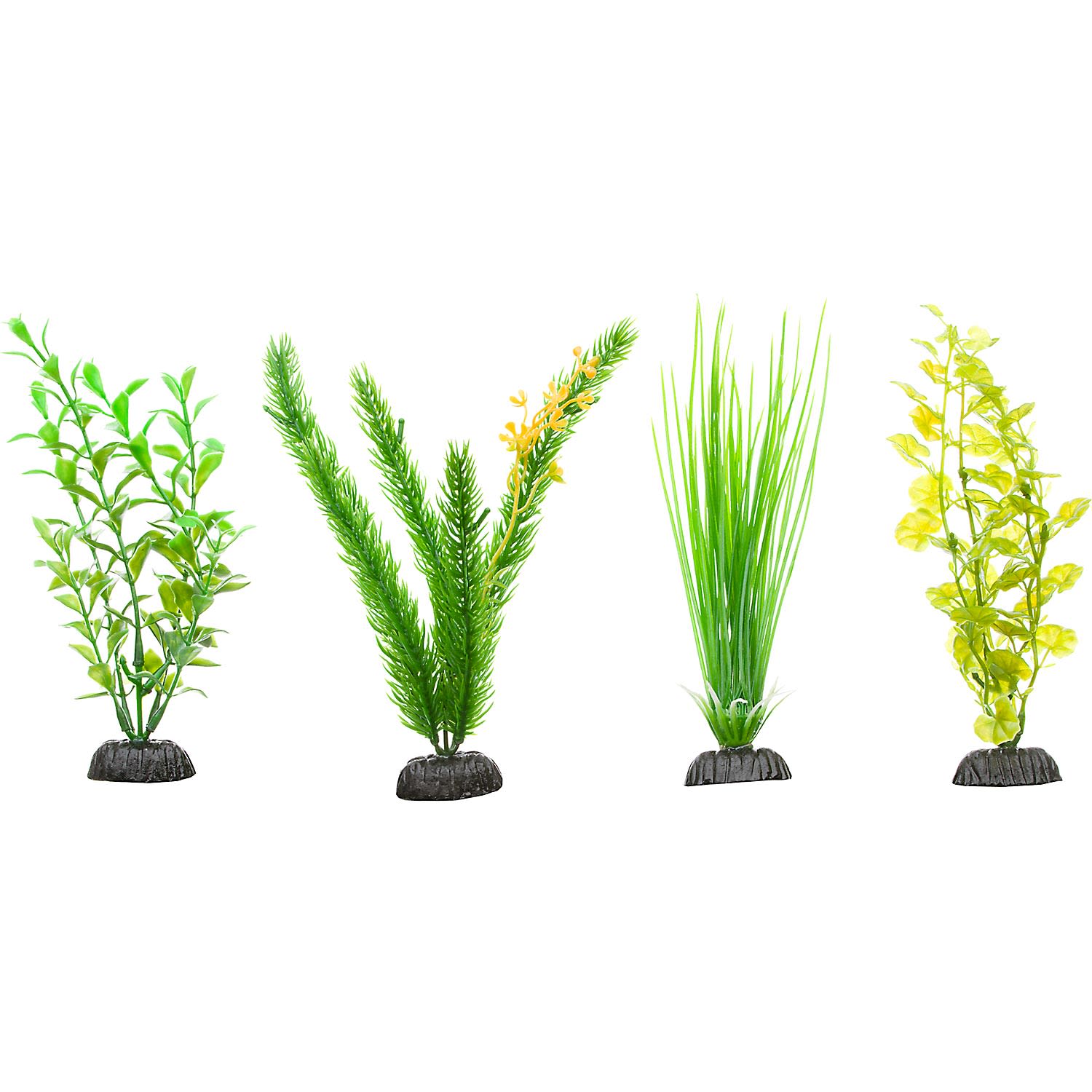 Imagitarium Green Hair grass Midground Plastic Aquarium Plant