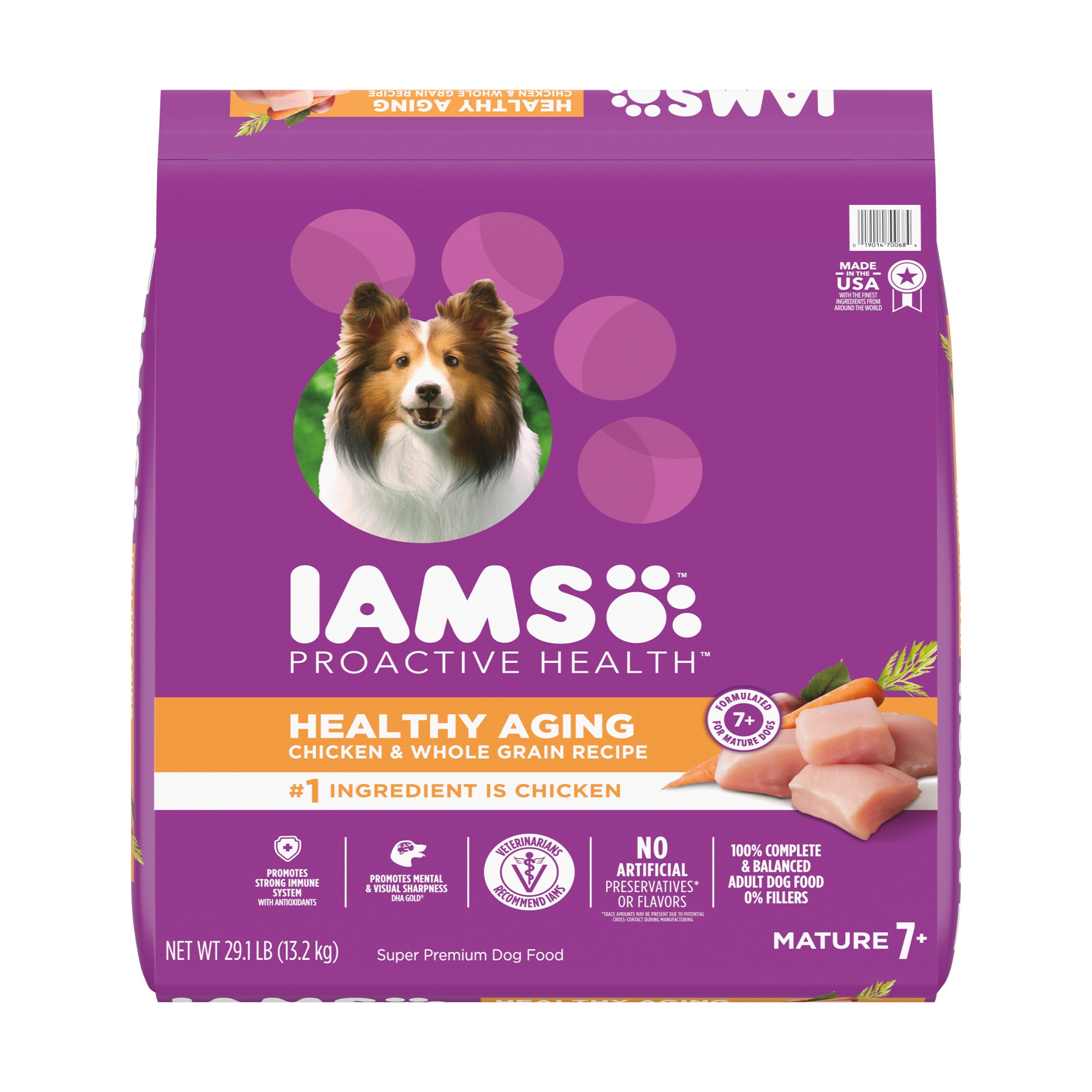 iams proactive health mature adult dog food
