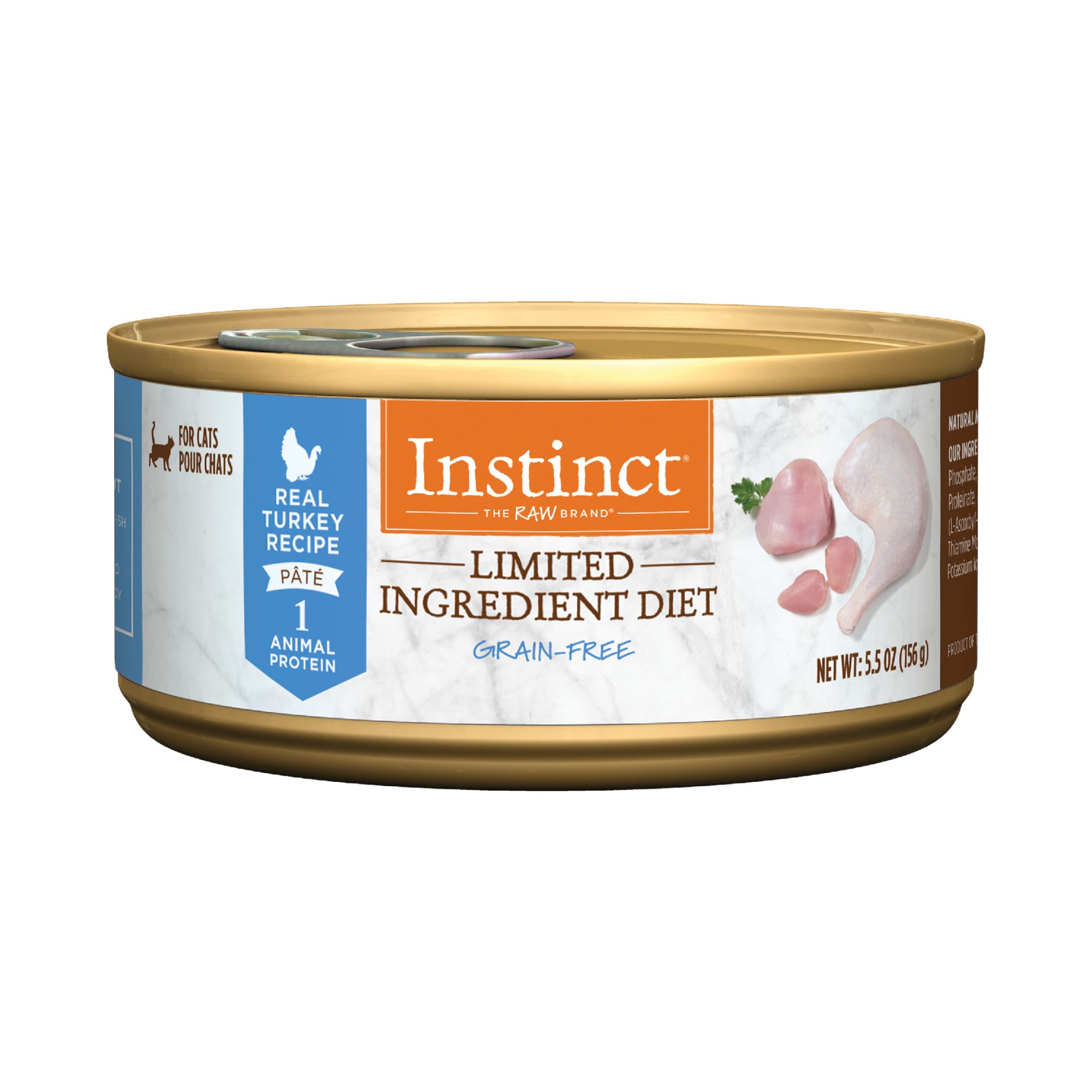 Instinct Limited Ingredient Diet GrainFree Pate Real Turkey Recipe Wet
