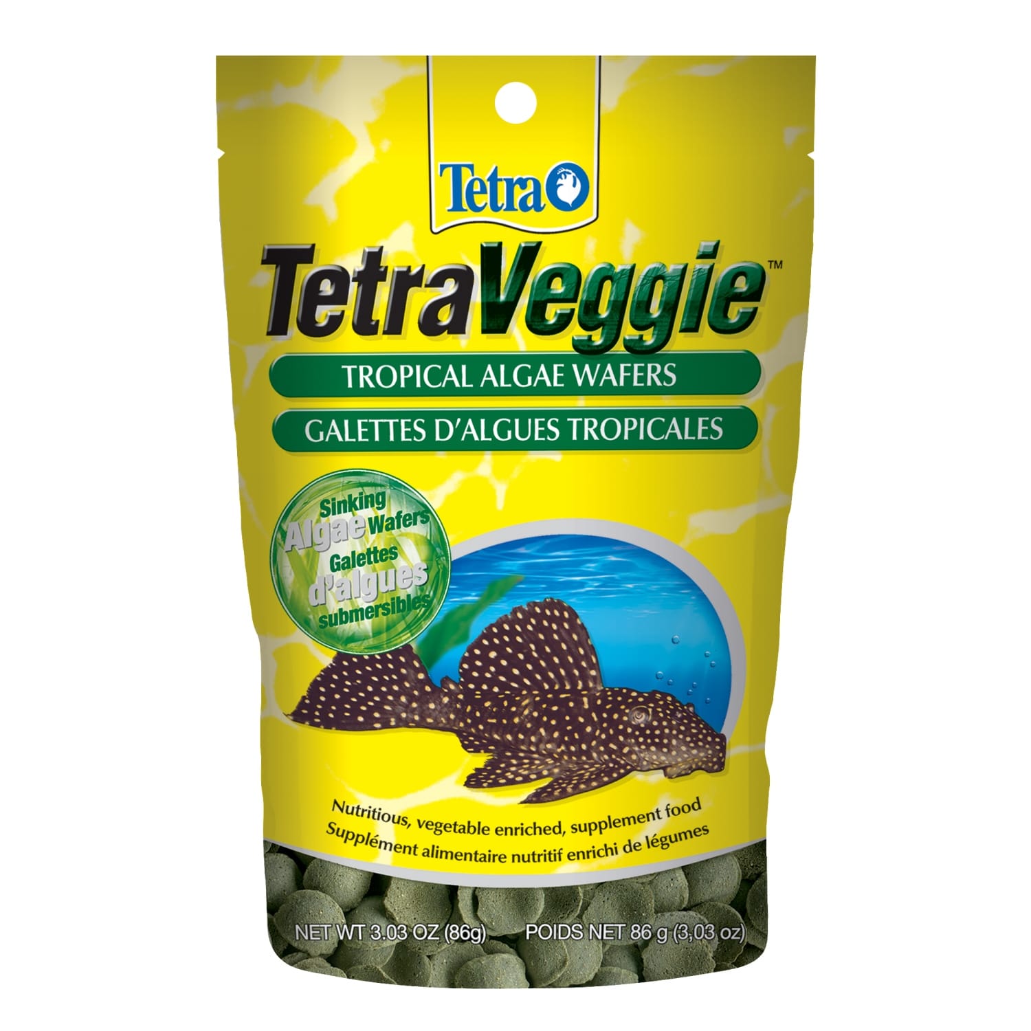  Tetra Variety Wafers - 68g : Pet Supplies