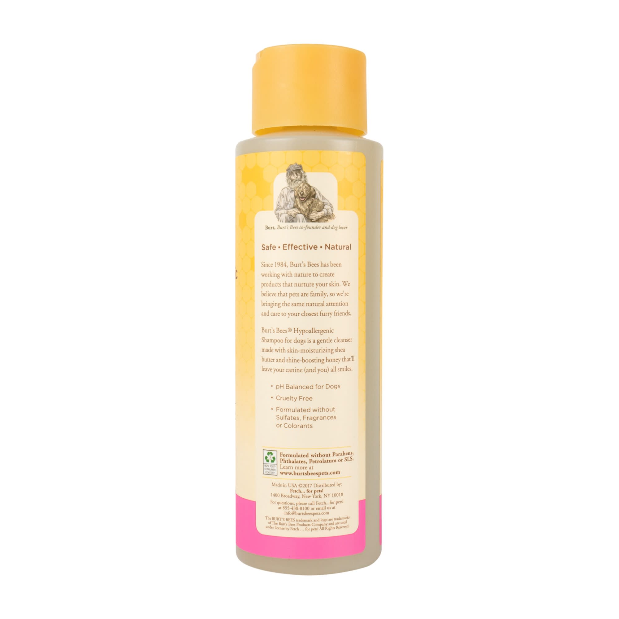 Burt's bees hot sale hypoallergenic dog shampoo