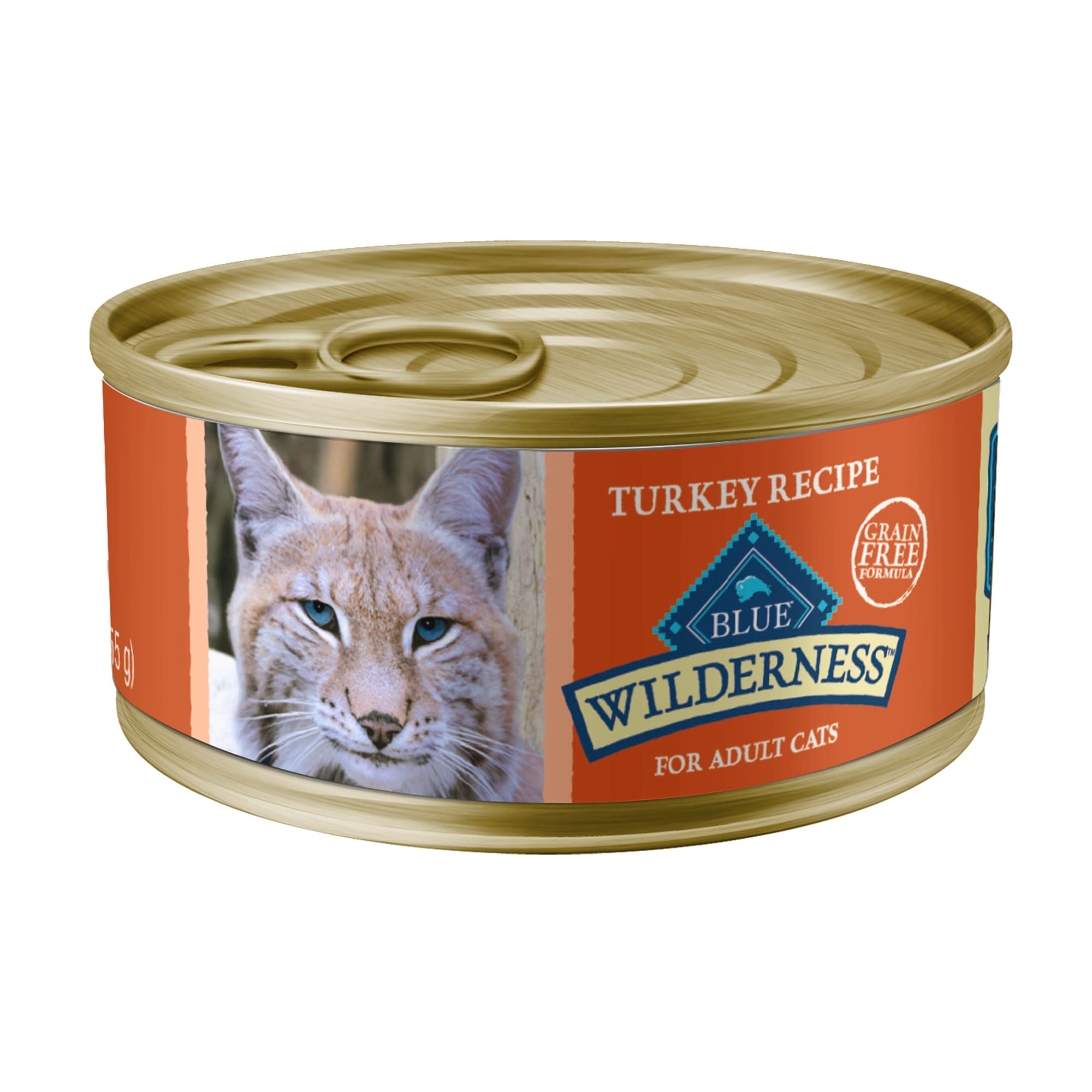 Blue Buffalo Blue Wilderness Turkey Recipe Wet Cat Food, 5.5 oz., Case