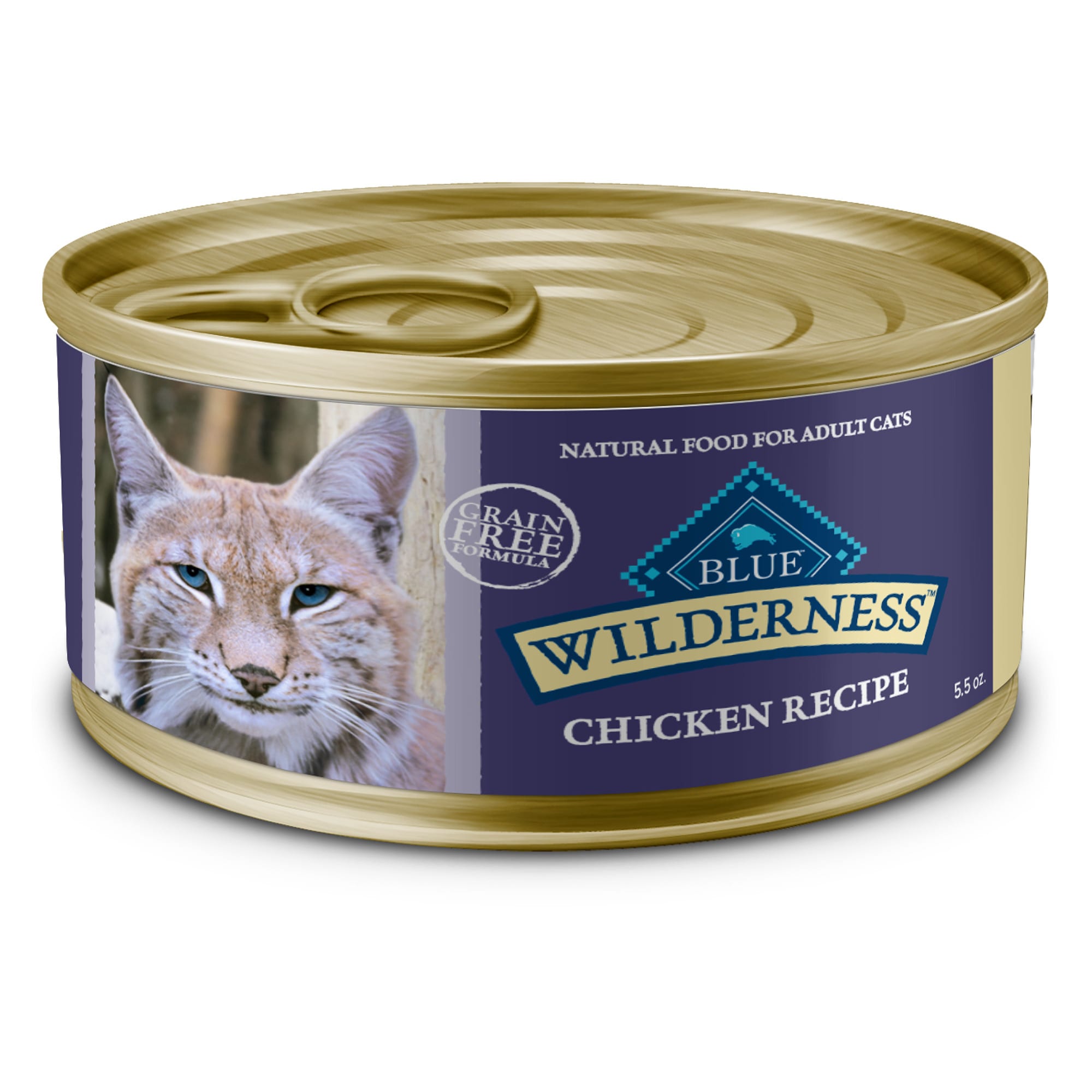 Blue Buffalo Blue Wilderness Chicken Canned Cat Food 5.5 oz. Petco