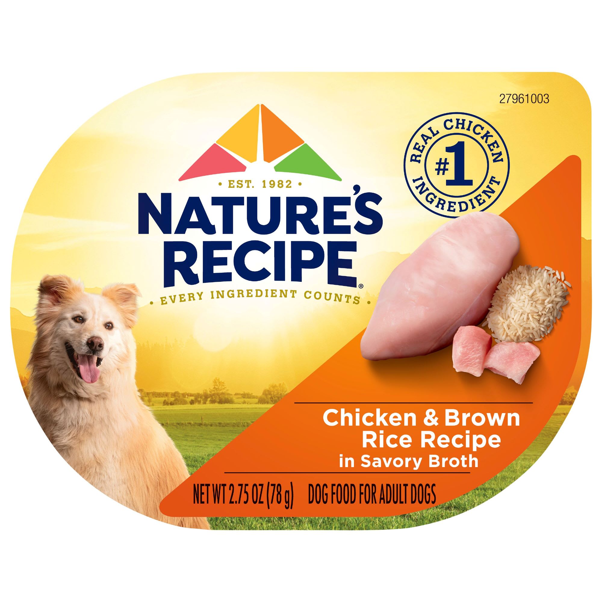 UPC 730521517526 product image for Nature's Recipe Adult Dog Food Trays, Chicken, 2.75 oz. | upcitemdb.com