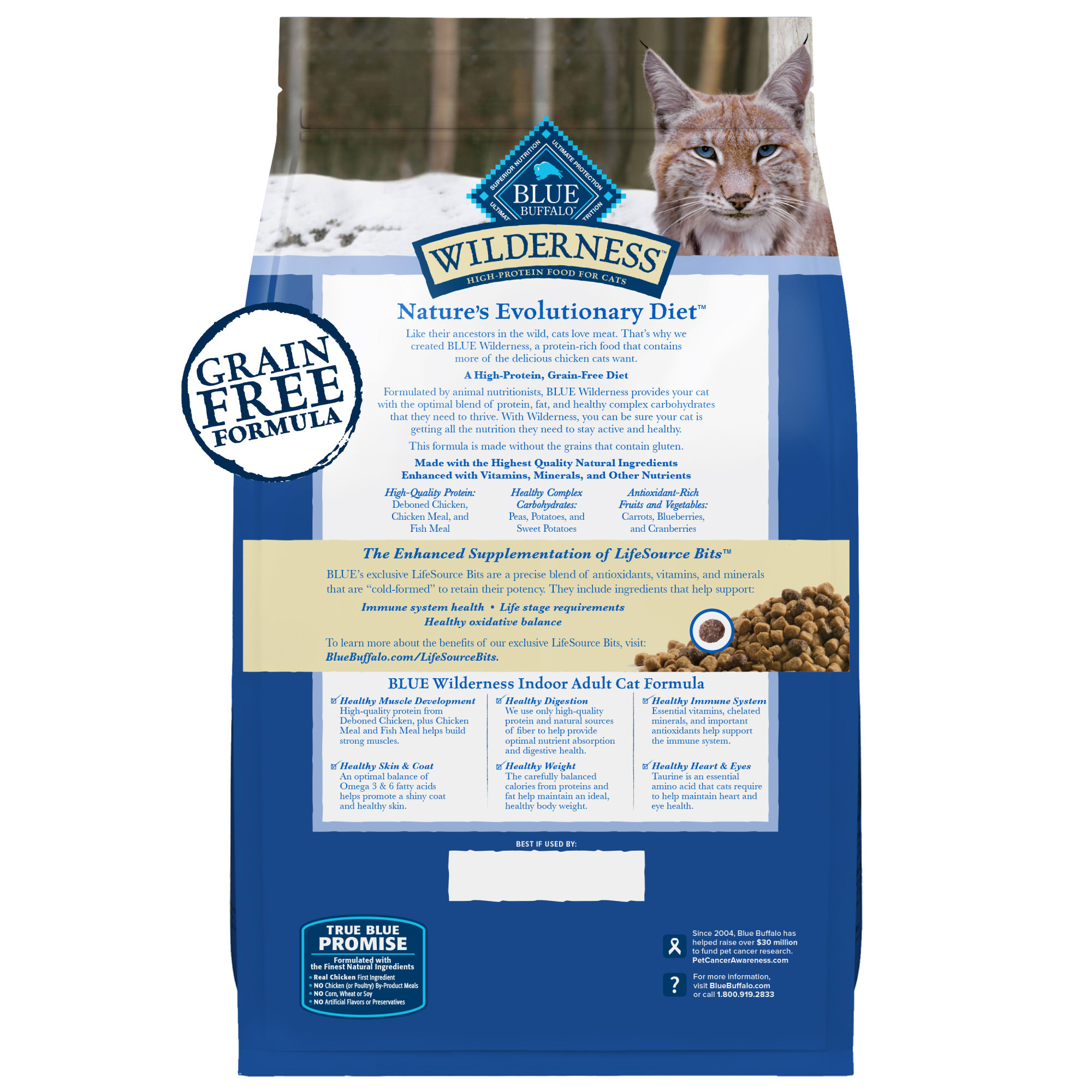 Blue Buffalo Blue Wilderness High Protein Natural Adult Indoor