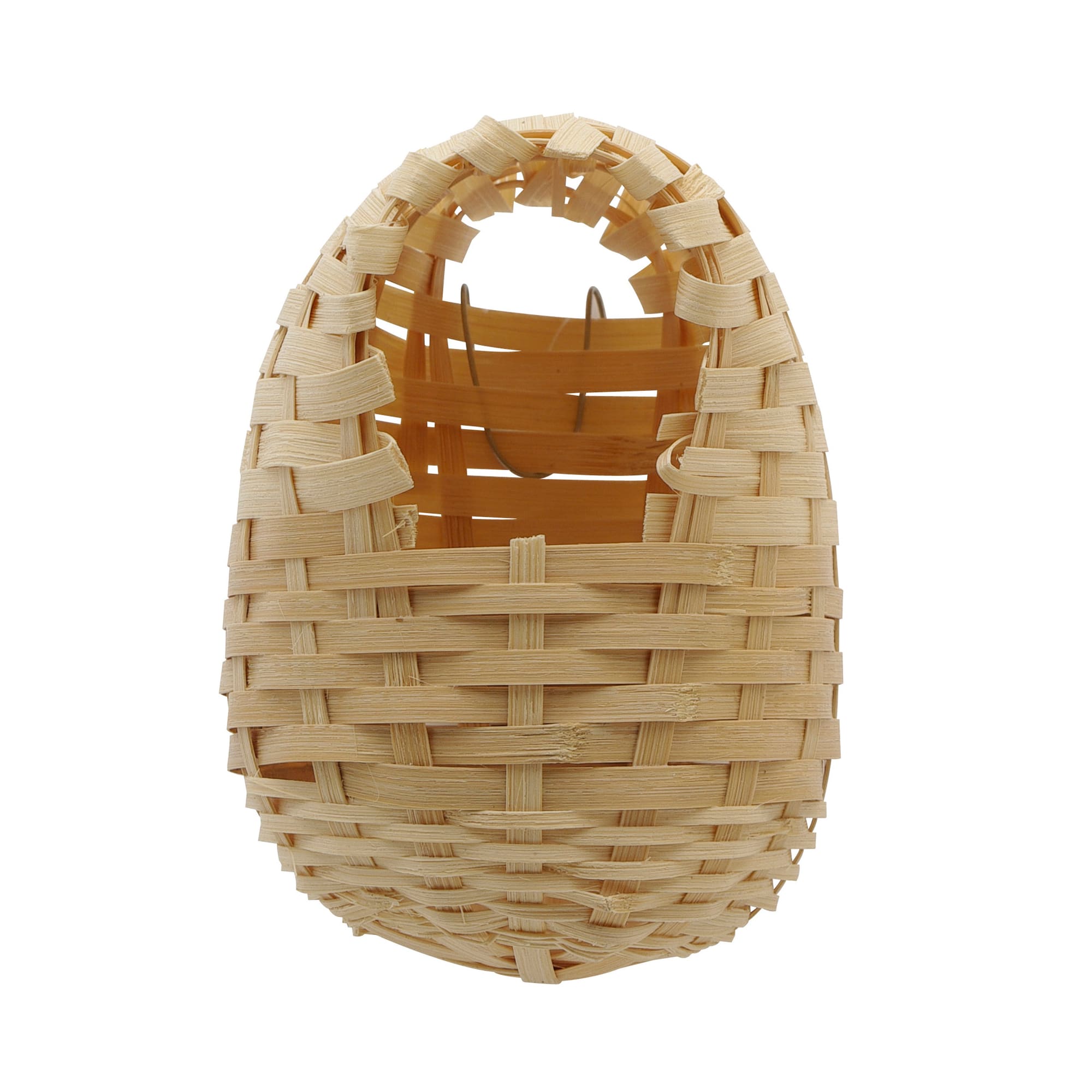Open Bamboo Wicker Nest Ø 12cm Breeding Nesting Birds 