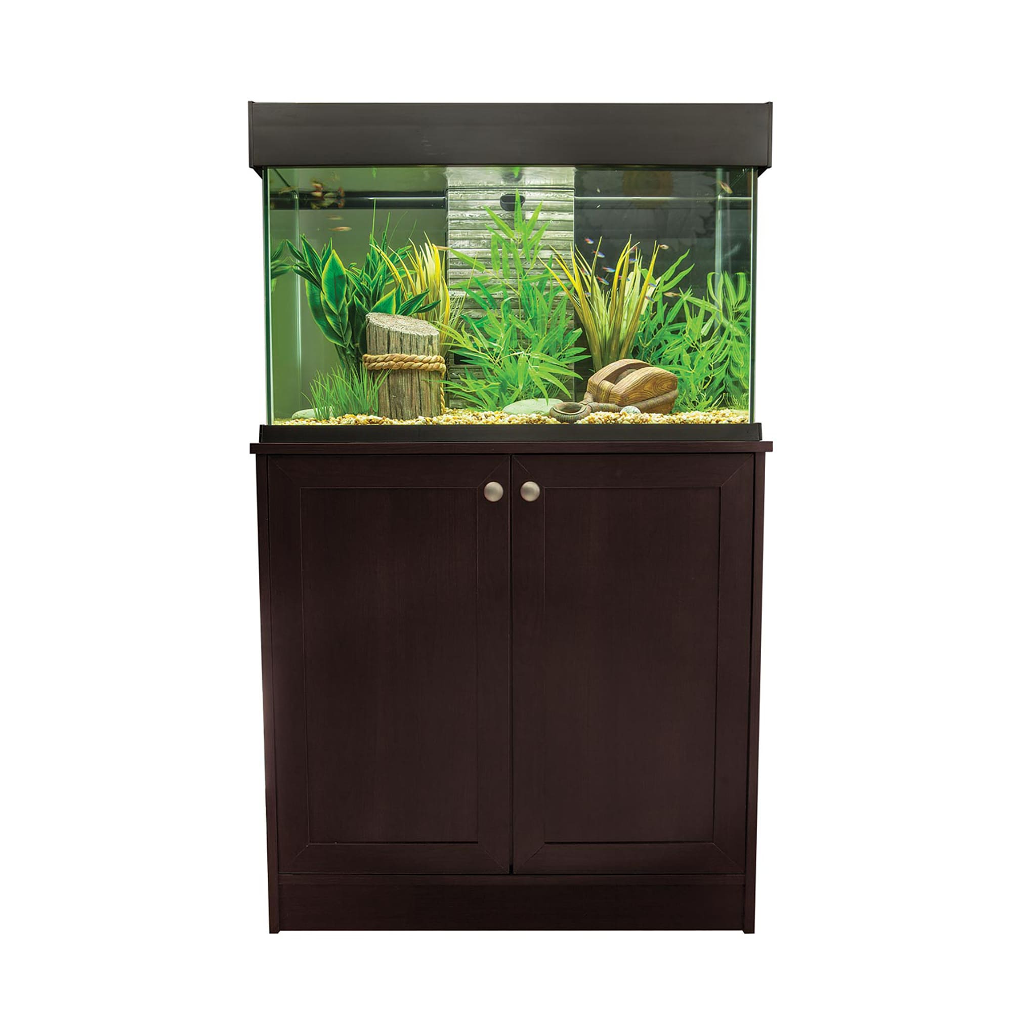 Fluval Accent Aquarium Stand Espresso 15 5 W X 6 2 H Petco