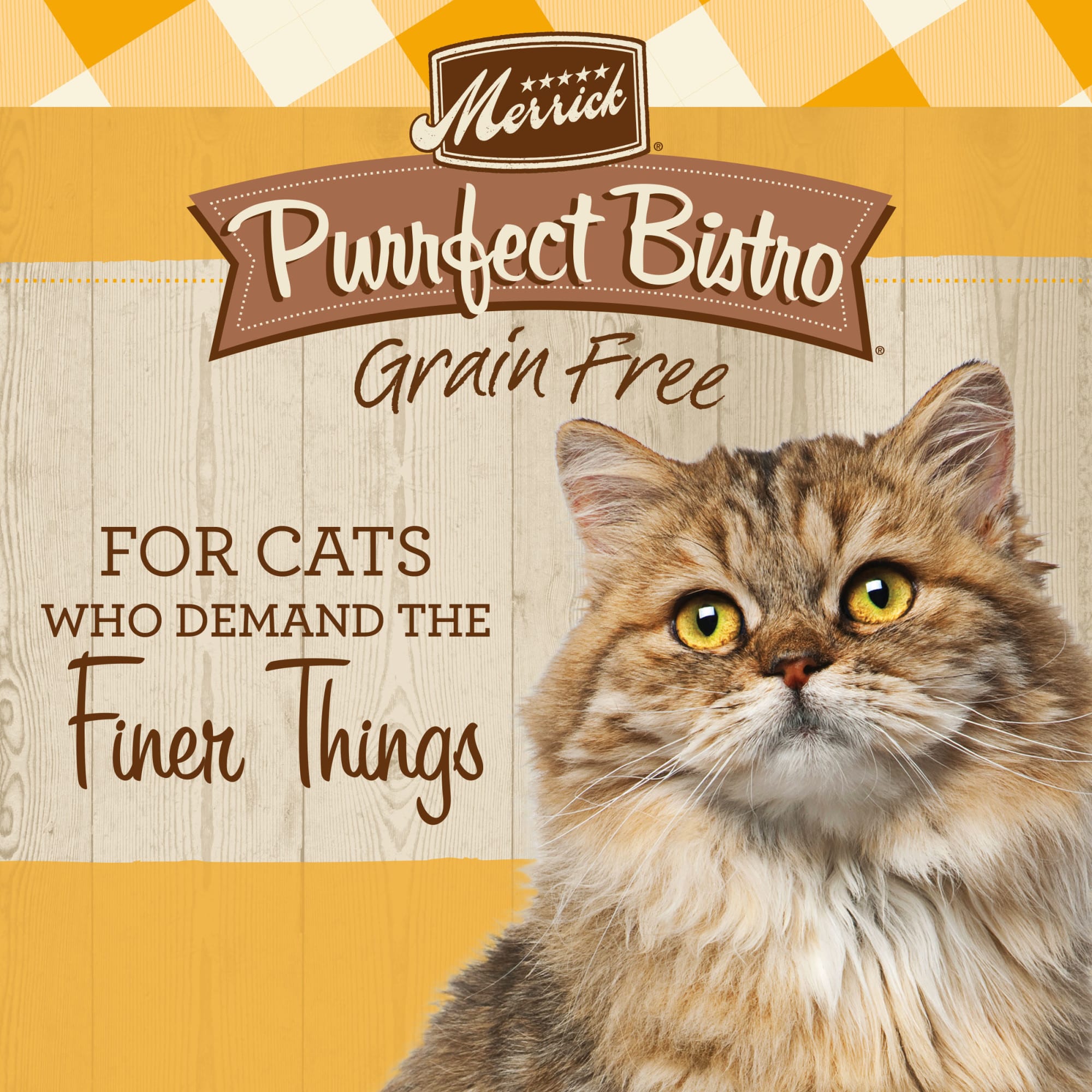 Merrick Purrfect Bistro Grain Free Real Chicken and Sweet Potato Adult Dry Cat Food 12 lbs