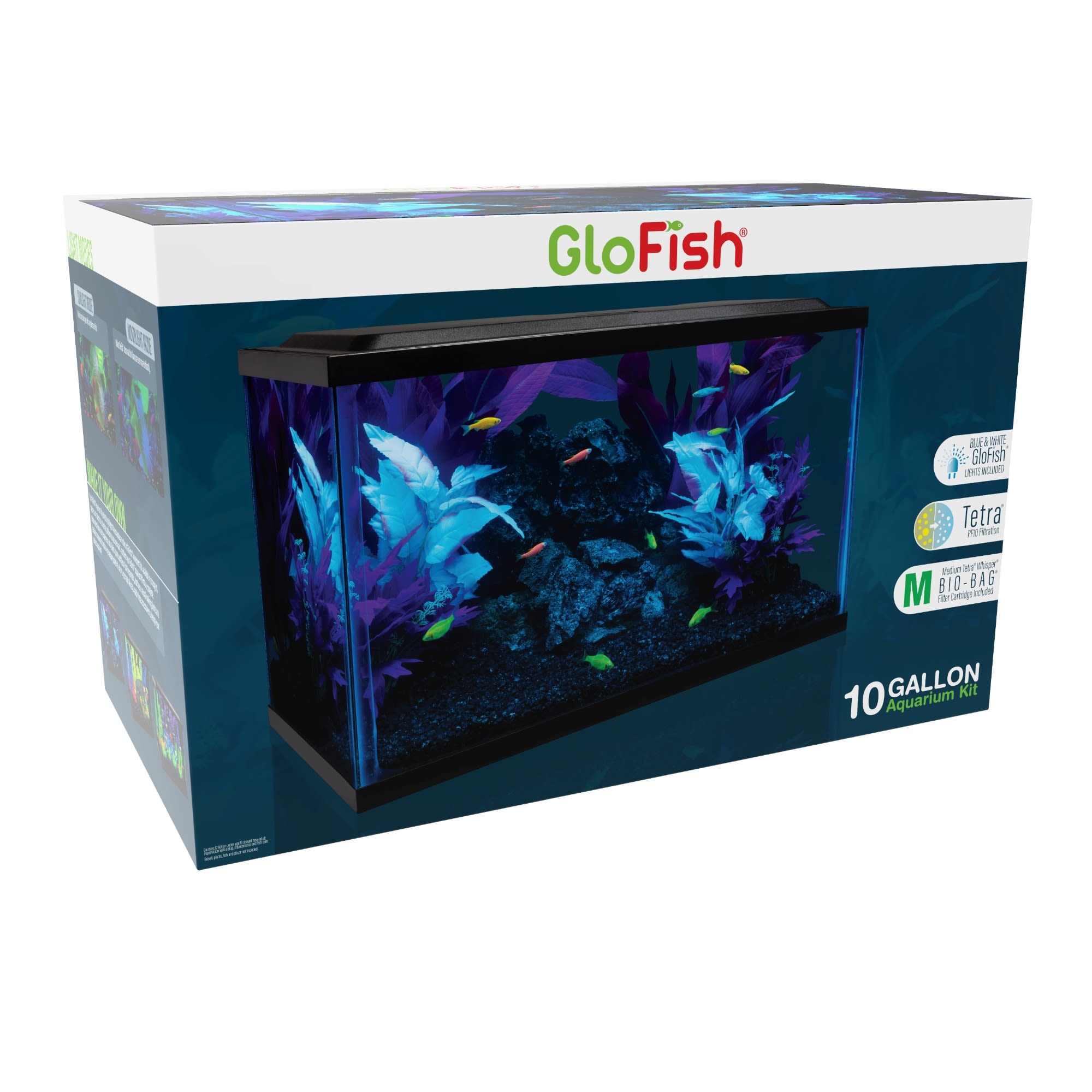 GloFish Glass Aquarium Kit 10 Gallon 