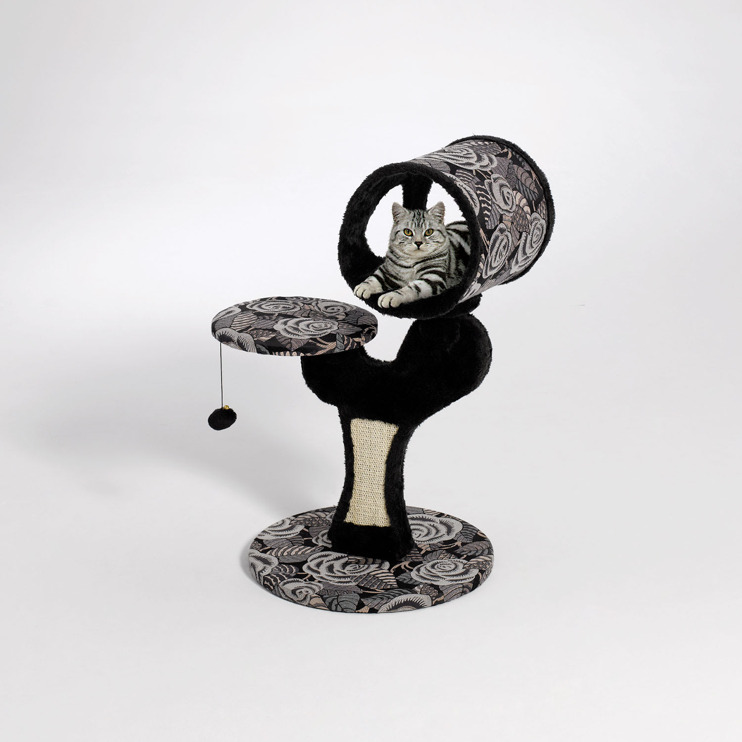 Midwest Salvador Cat Tree, 30.75 H, 22 IN, Black