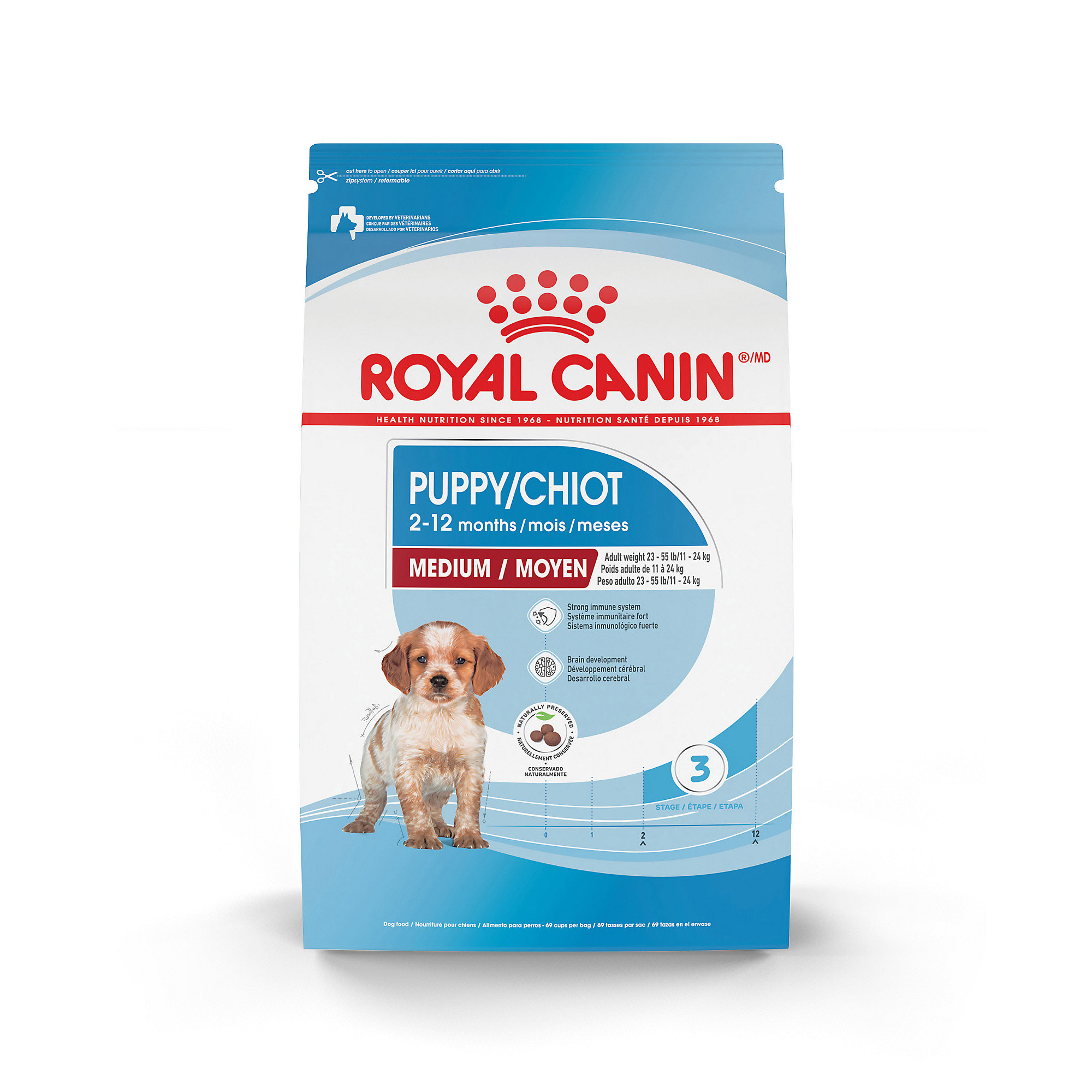 Crocchette per cani Royal canin medium puppy 15 kg