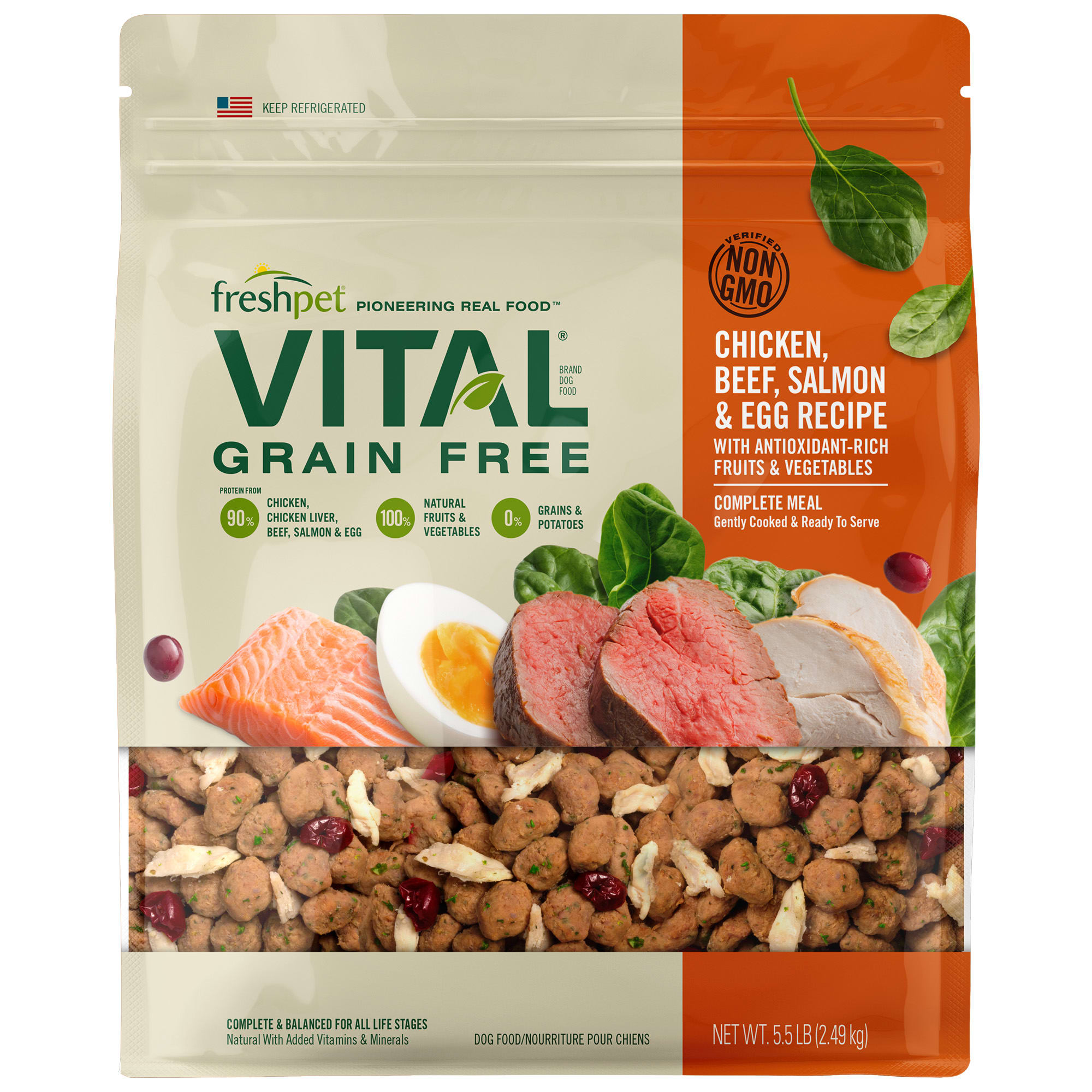 Freshpet Vital Complete Meals Grain 