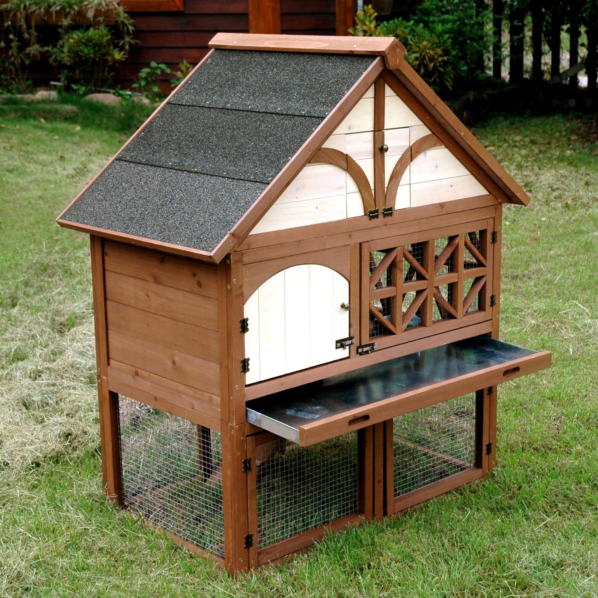 Merry Products Tudor Rabbit Hutch, 42