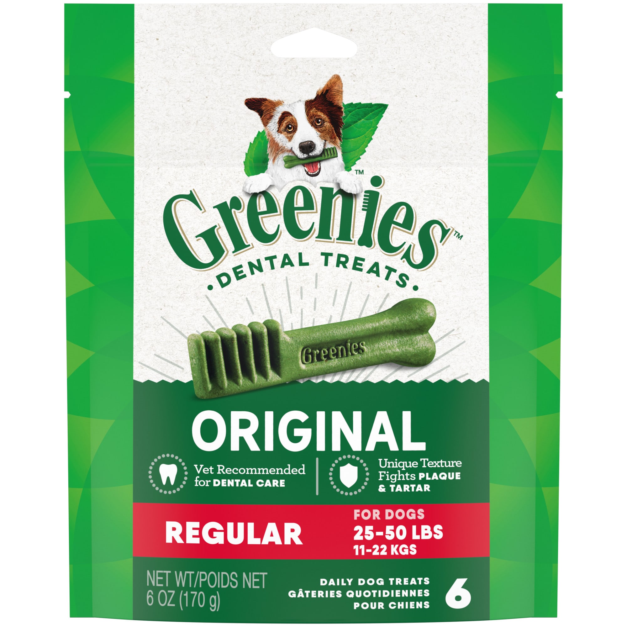 Greenies regular dental 2025 dog treats 36 count