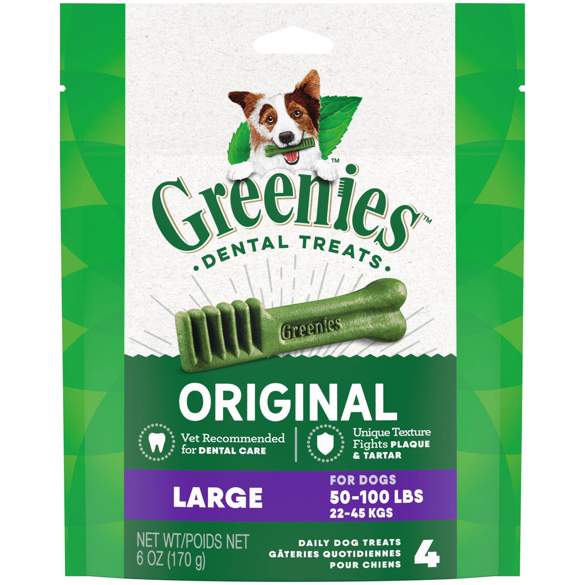 Greenies large dental 2025 dog treats 24 count