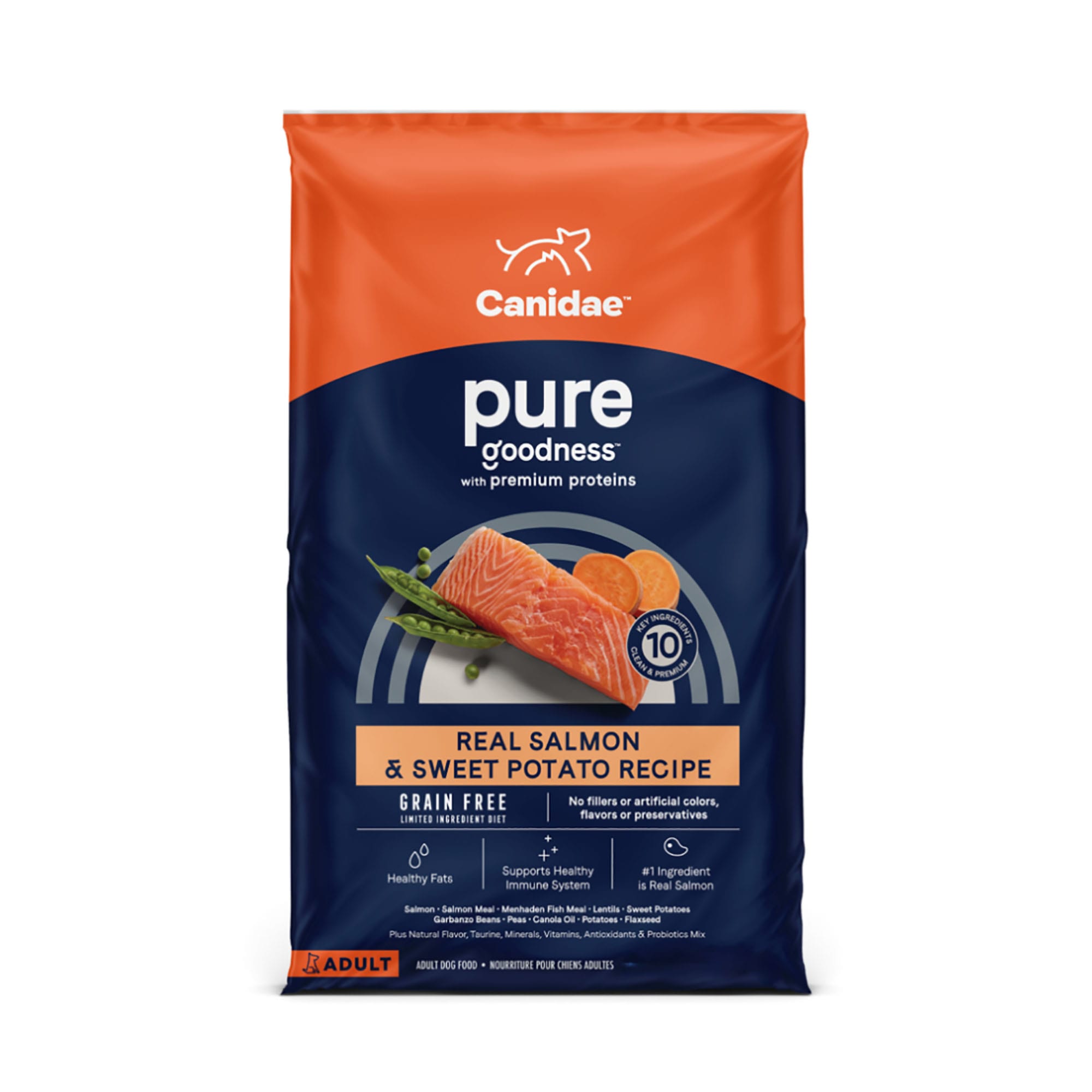 Grain free salmon and sweet potato dog food sale