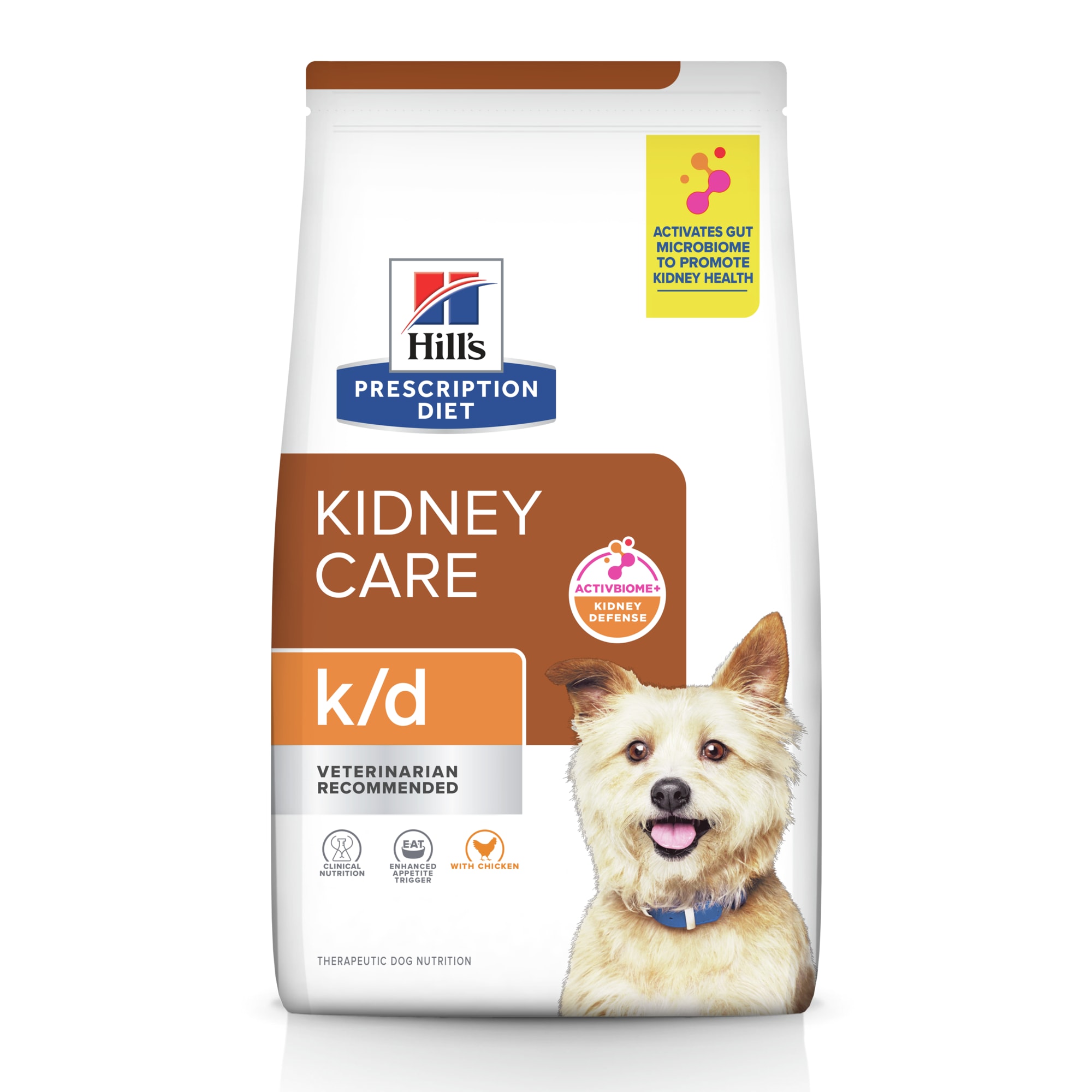 Hill s Prescription Diet k d Kidney Care with Chicken Dry Dog Food