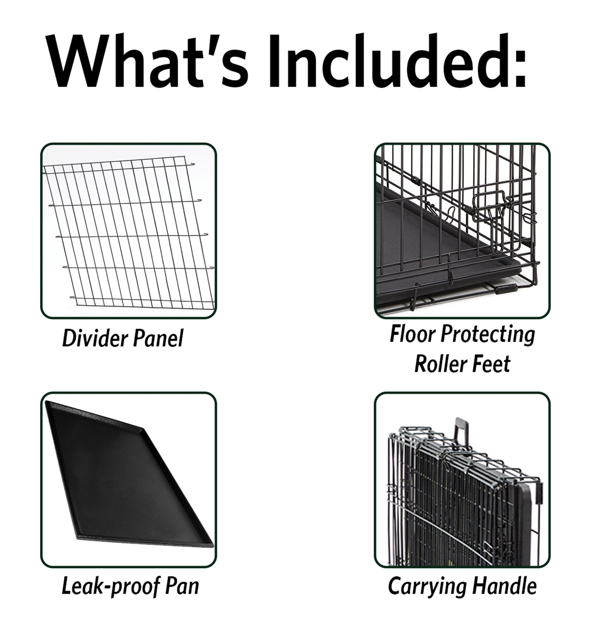 midwest ovation trainer double door dog crate
