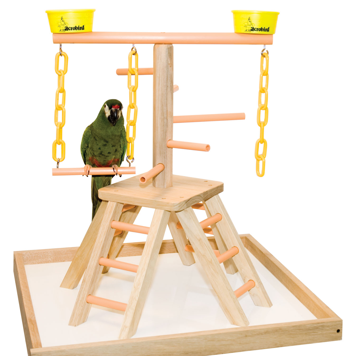 Caitec Acrobird Pyramid with Base, 20 Base, Small