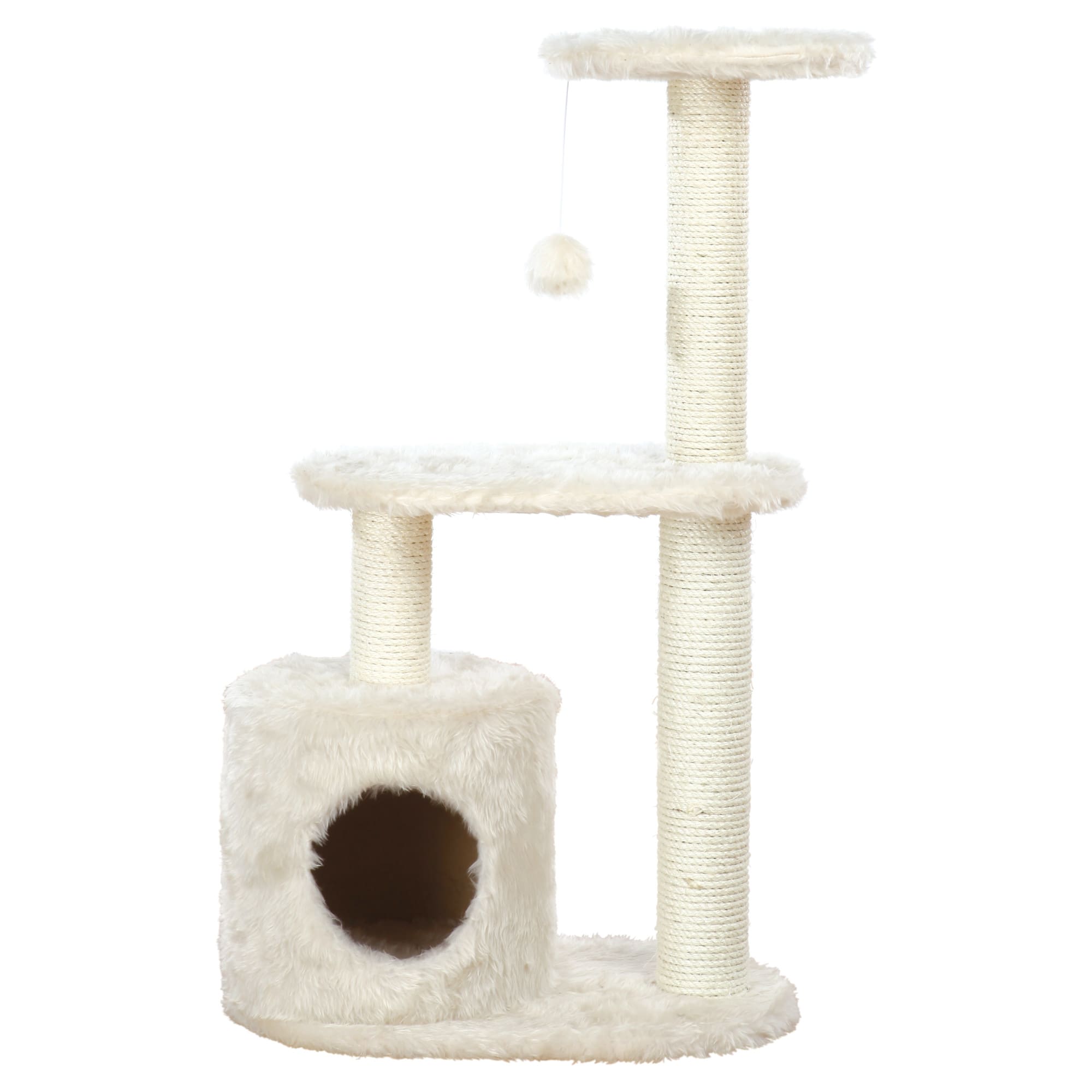 TRIXIE Casta Cat Tree, 37.25 H, 20 LBS, Tan
